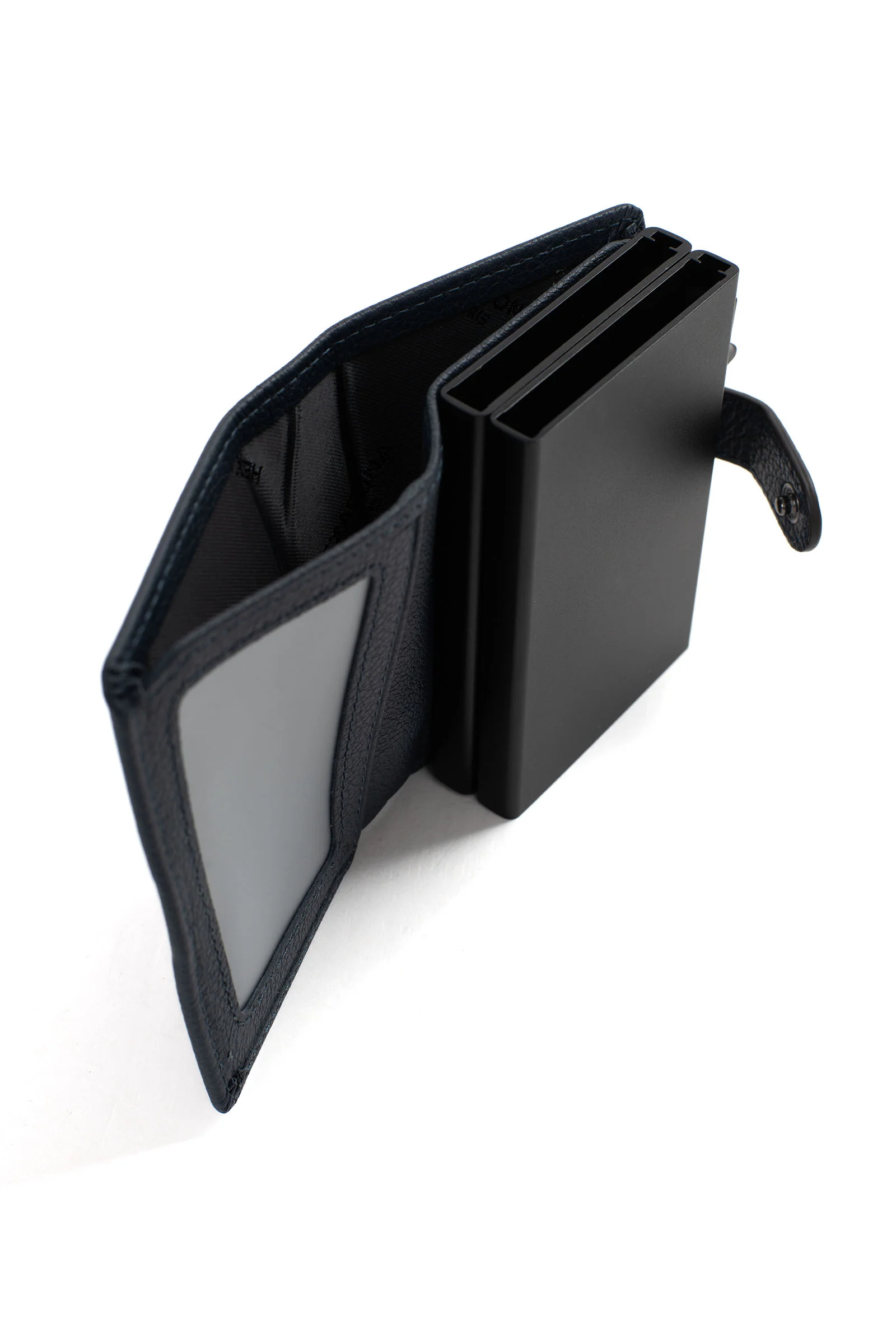 Boîtier porte-cartes - 1 volet - Stop RFID - Cuir - Image 36
