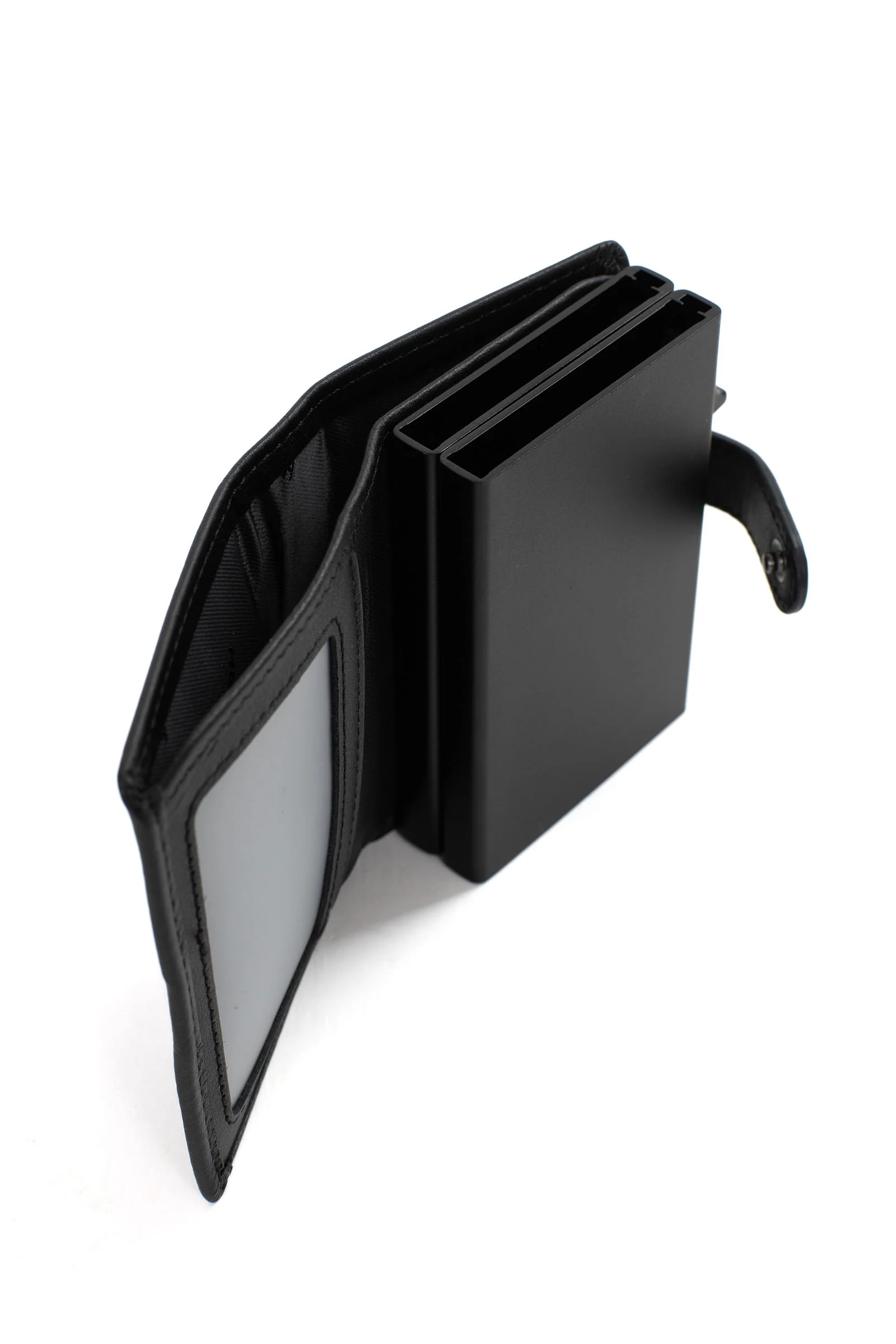Boîtier porte-cartes - 1 volet - Stop RFID - Cuir - Image 13