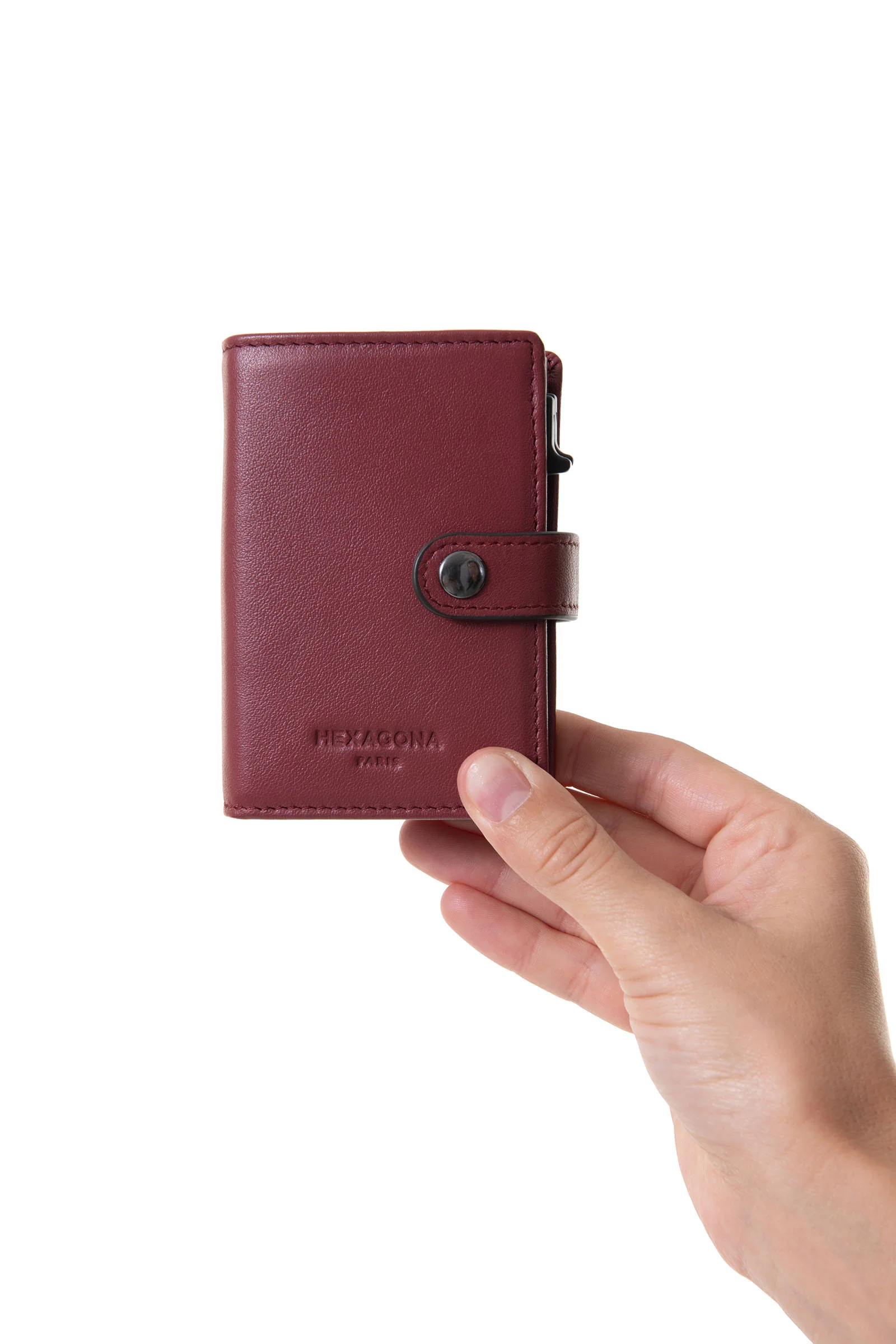 Boîtier porte-cartes - 1 volet - Stop RFID - Cuir - Image 21