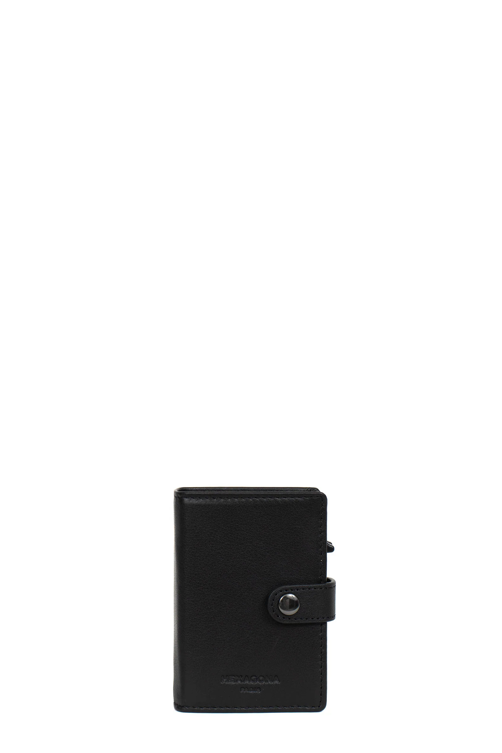 Boîtier porte-cartes - 1 volet - Stop RFID - Cuir - Image 8