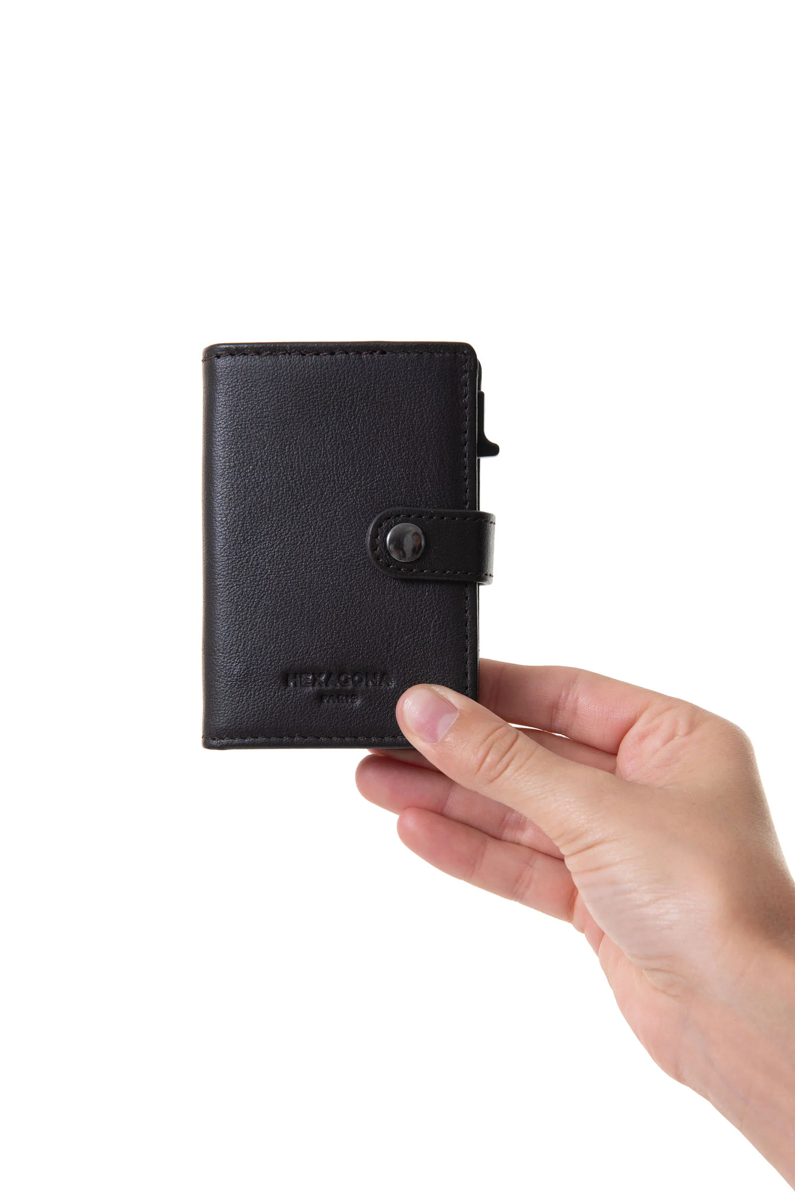Boîtier porte-cartes - 2 volets - Stop RFID - Cuir - Image 17