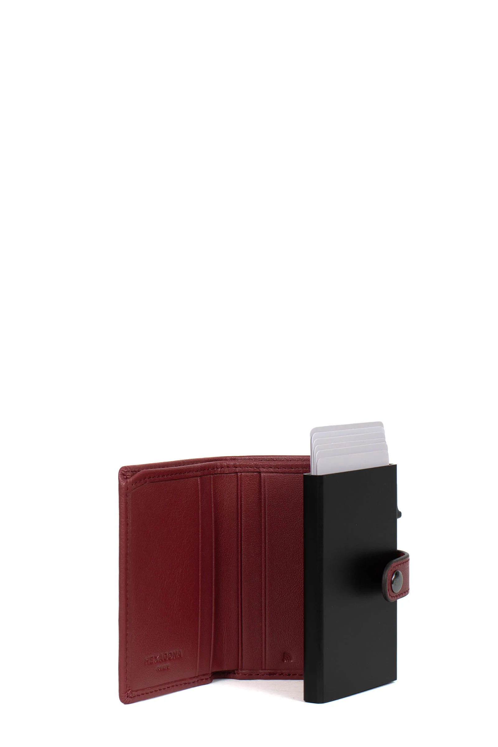 Boîtier porte-cartes - 2 volets - Stop RFID - Cuir - Image 18