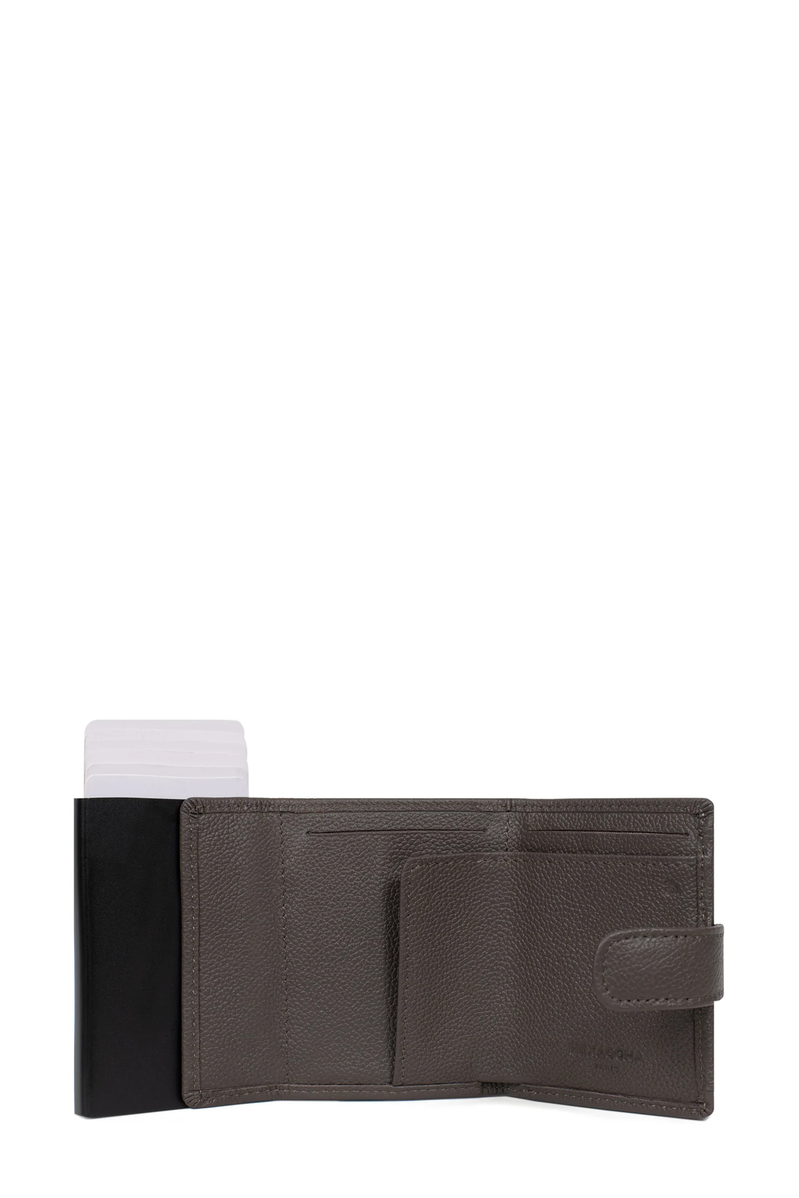 Boîtier porte-cartes - 2 volets - Stop RFID - Cuir - Image 33