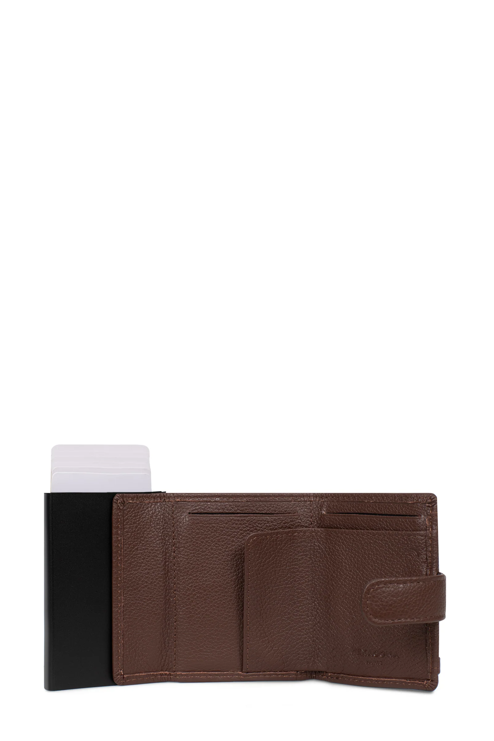 Boîtier porte-cartes - 2 volets - Stop RFID - Cuir - Image 75
