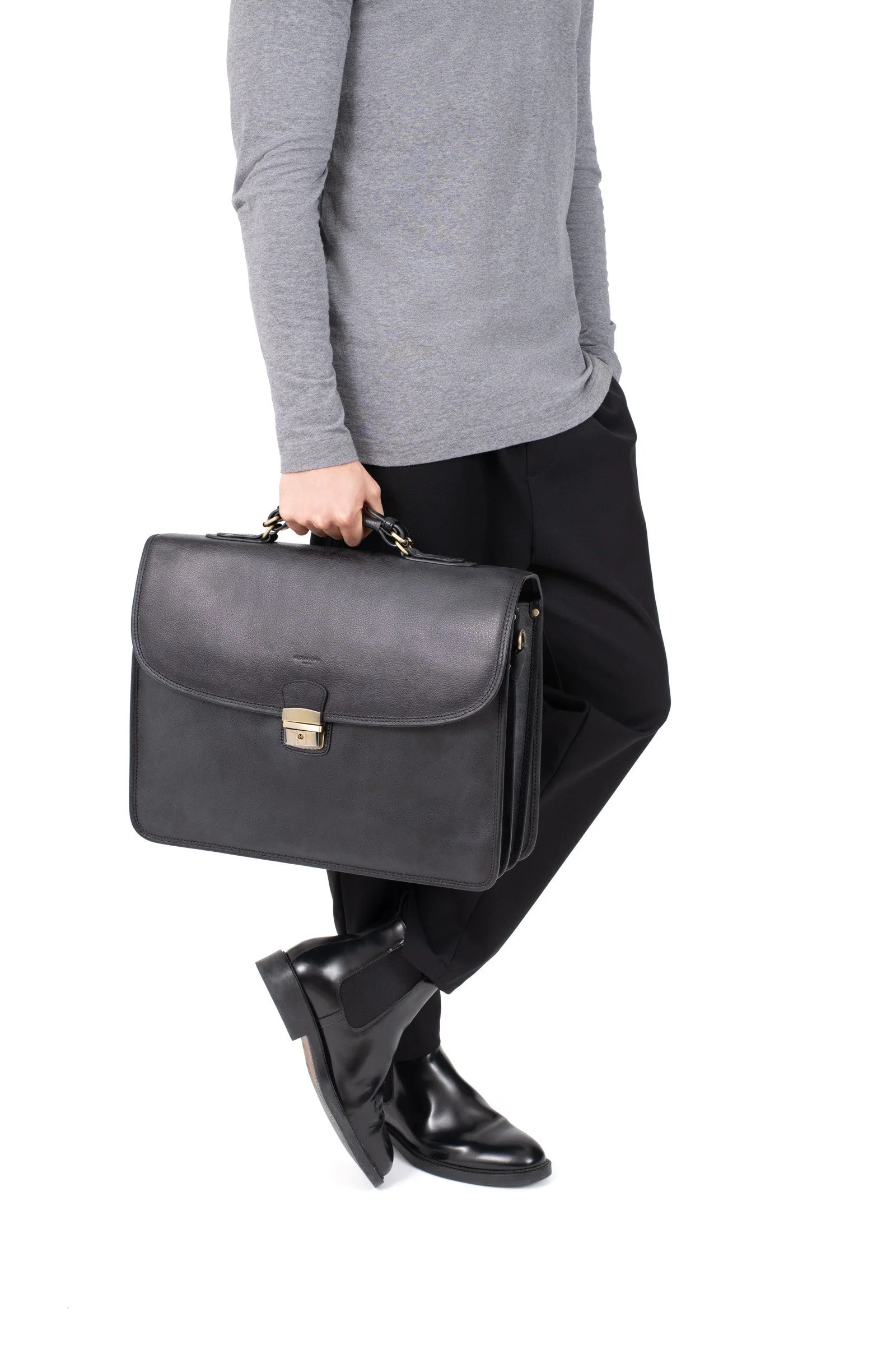 Cartable - A4 - Cuir - Image 8