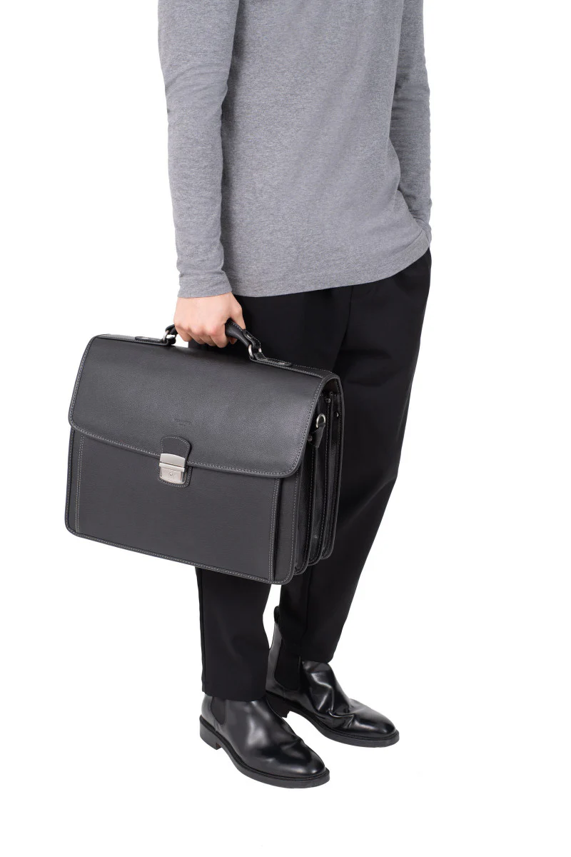 Cartable - A4 - Cuir - Image 8
