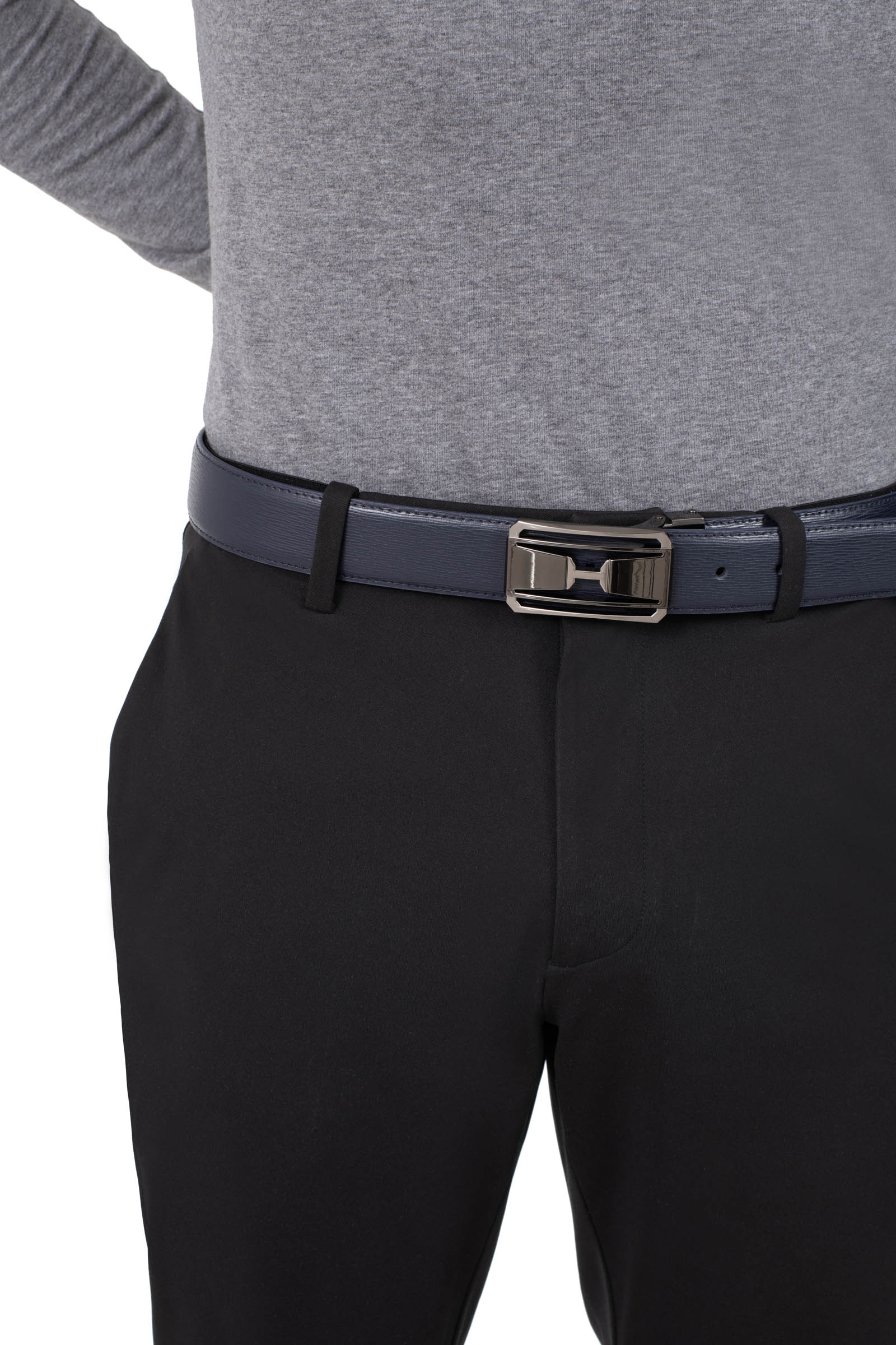 Ceinture ajustable - Croûte de cuir - Image 4