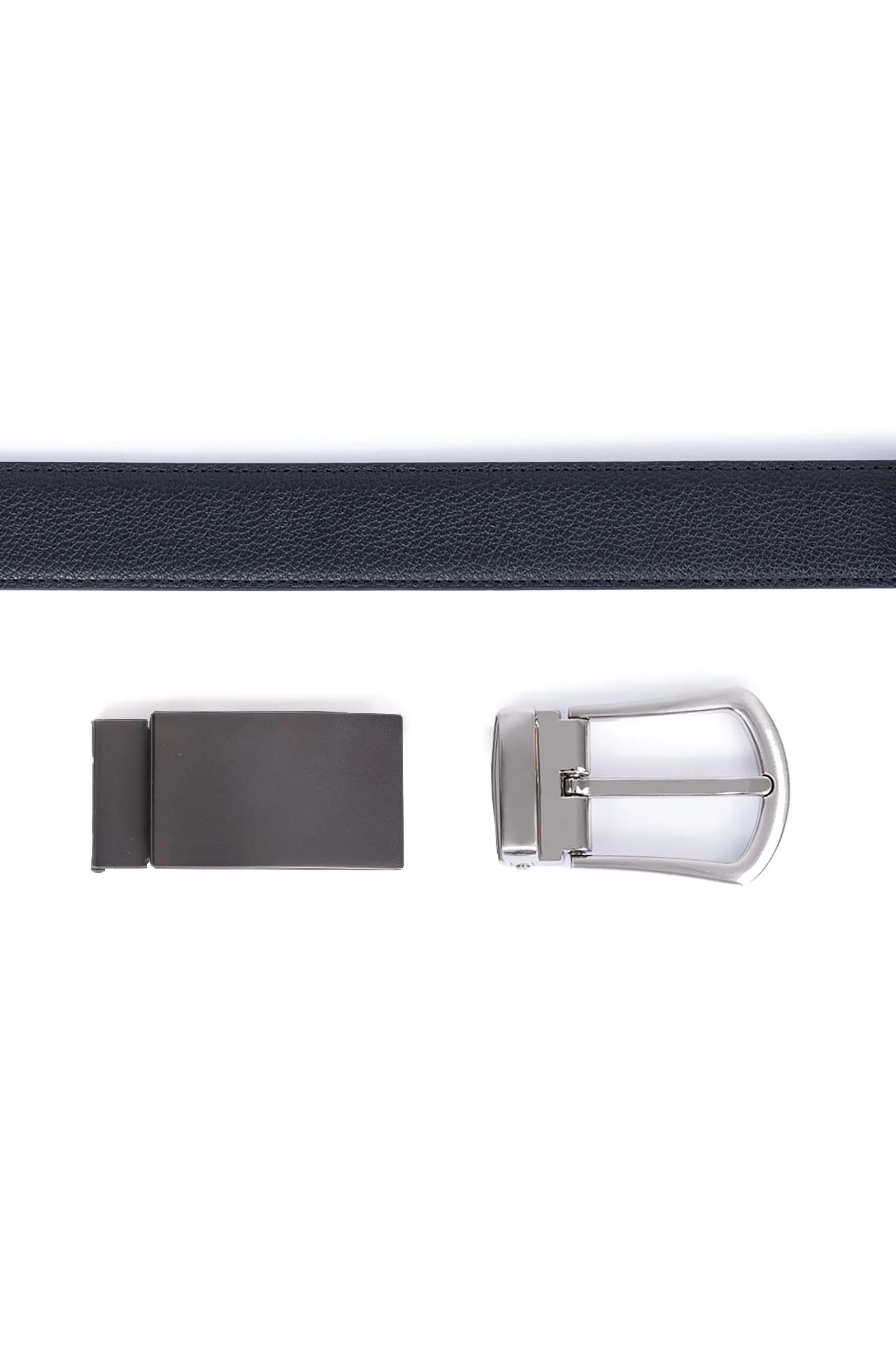 Coffret ceinture deux boucles en cuir - Image 6
