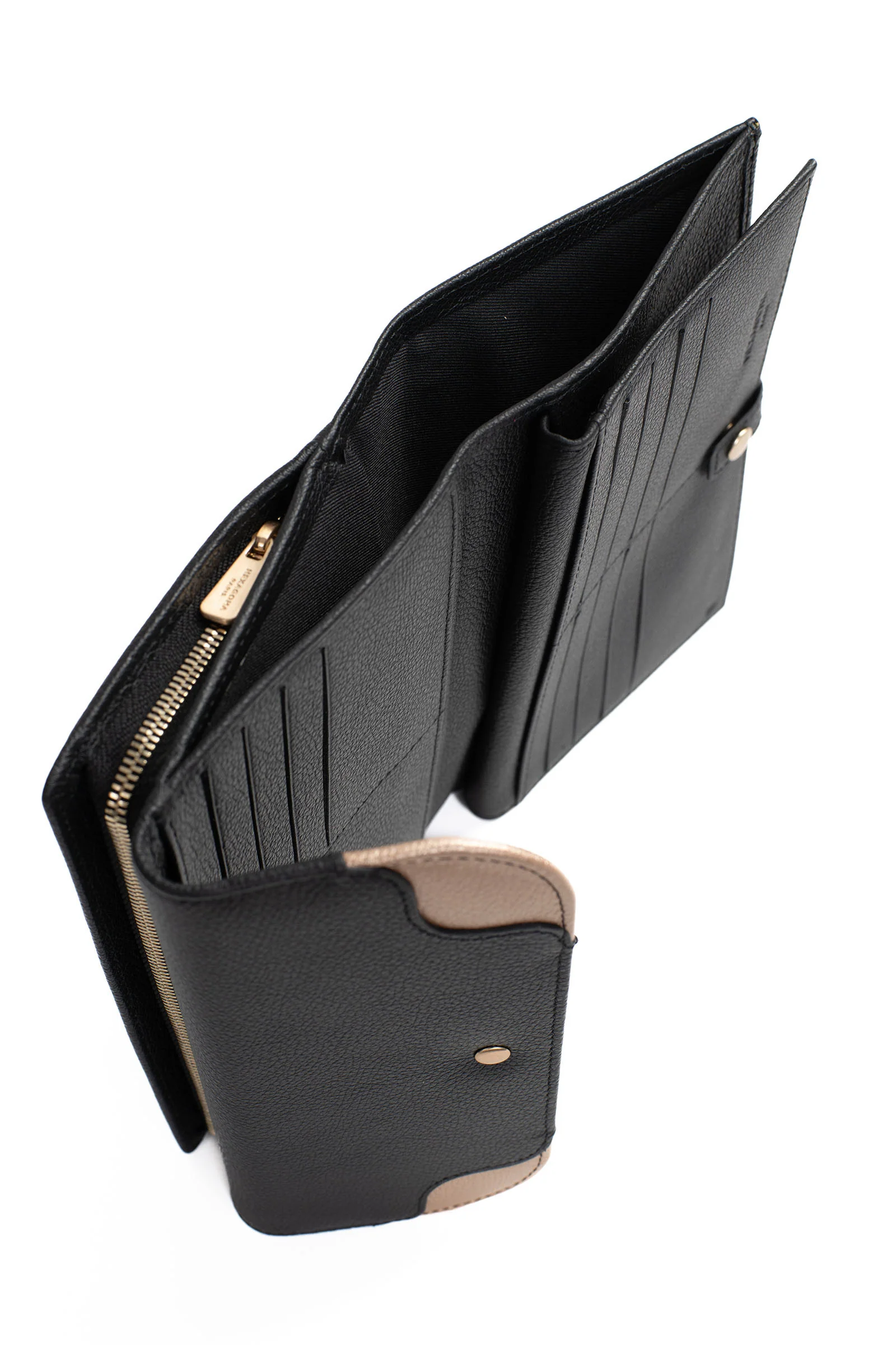 Compagnon de voyage - 2 volets - Stop RFID - Cuir - Image 16