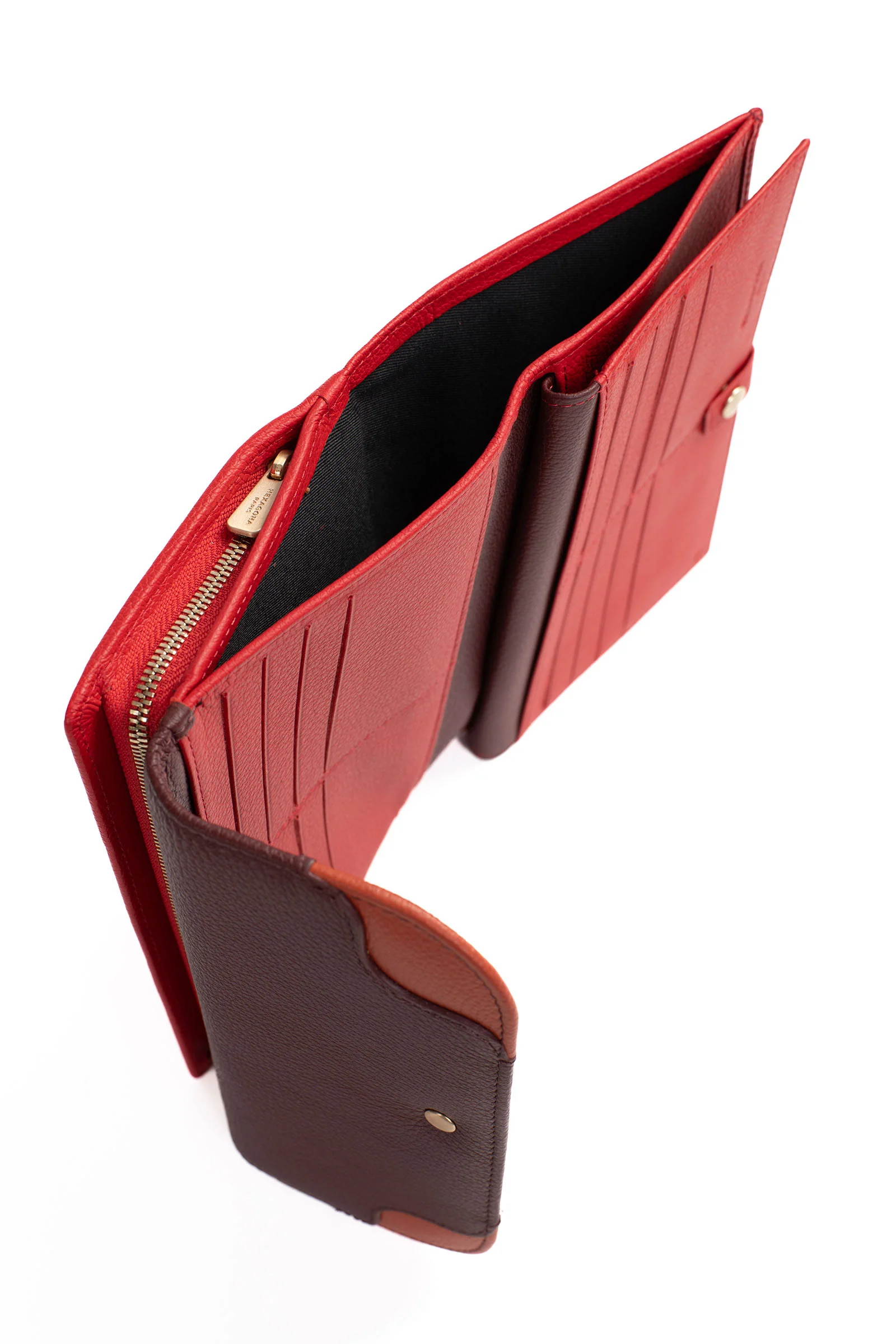 Compagnon de voyage - 2 volets - Stop RFID - Cuir - Image 24