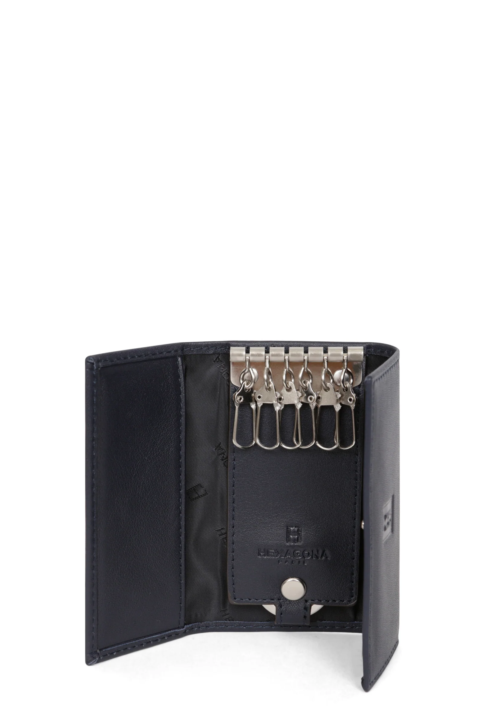 Étui porte-clés - 2 volets - Cuir - Image 3