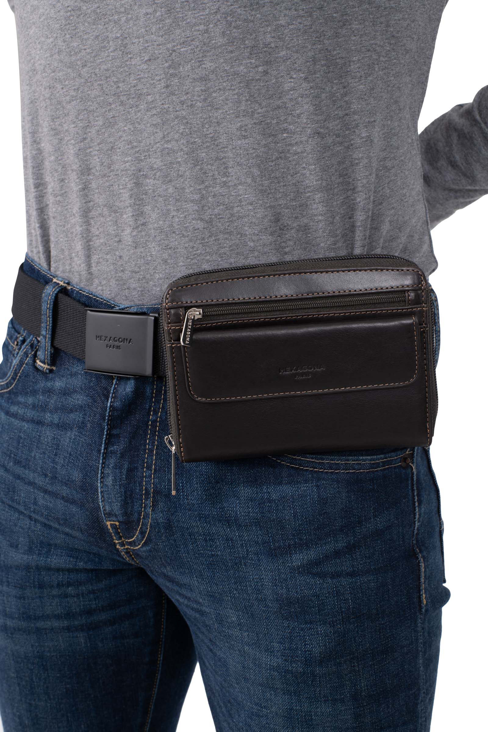 Pochette ceinture - Cuir - Image 9
