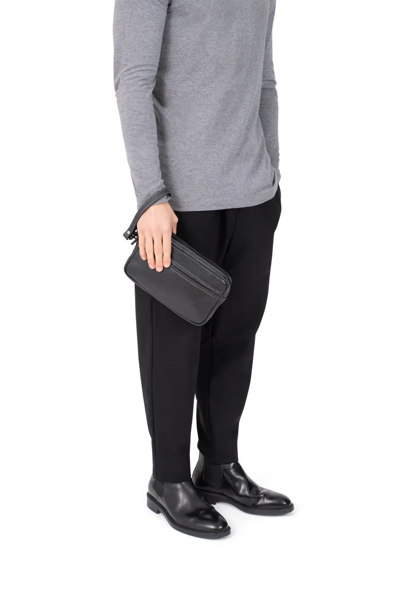 Pochette dragonne - Cuir - Image 8