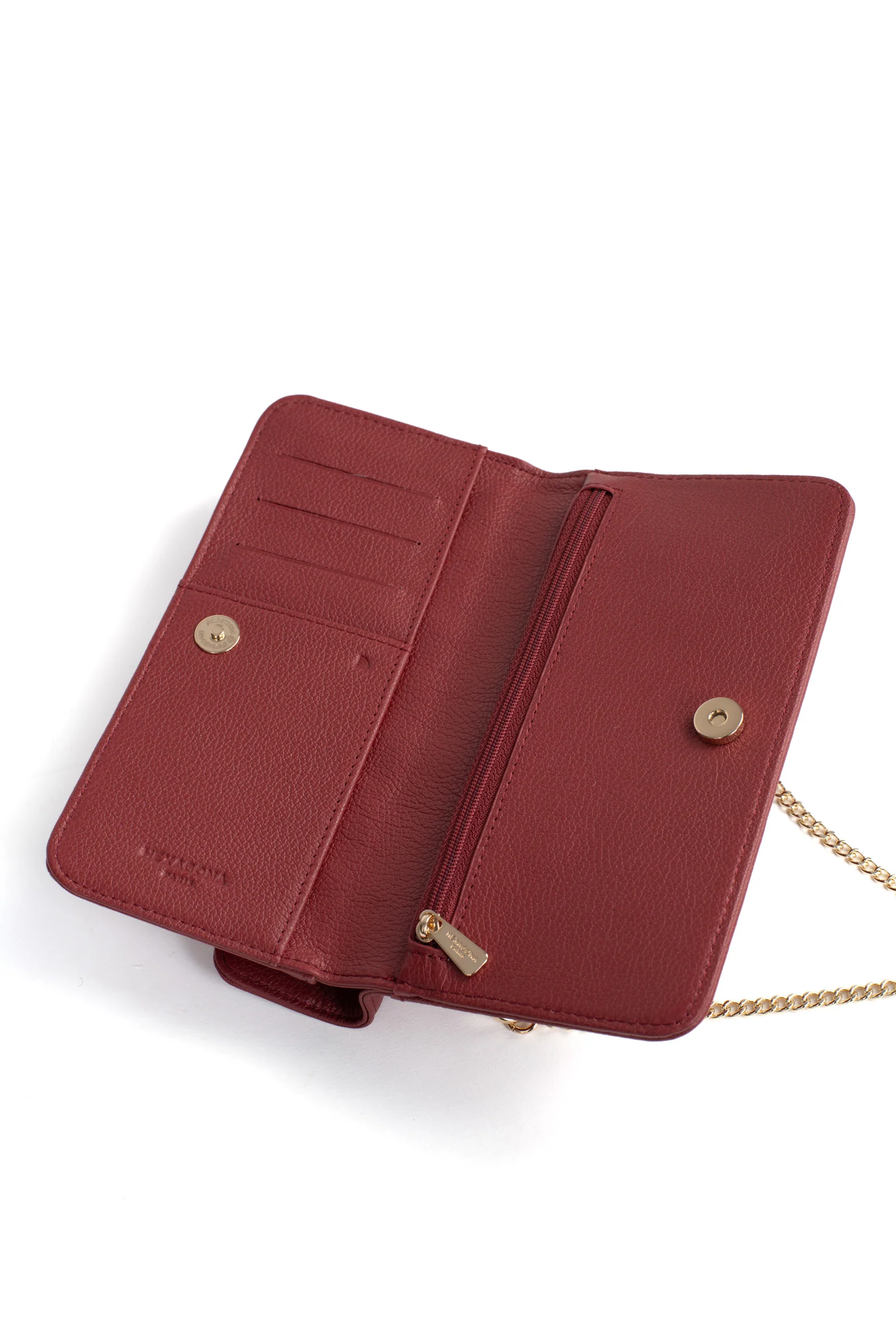 Pochette téléphone avec portefeuille - 1 volet - Stop RFID - Cuir - Image 33