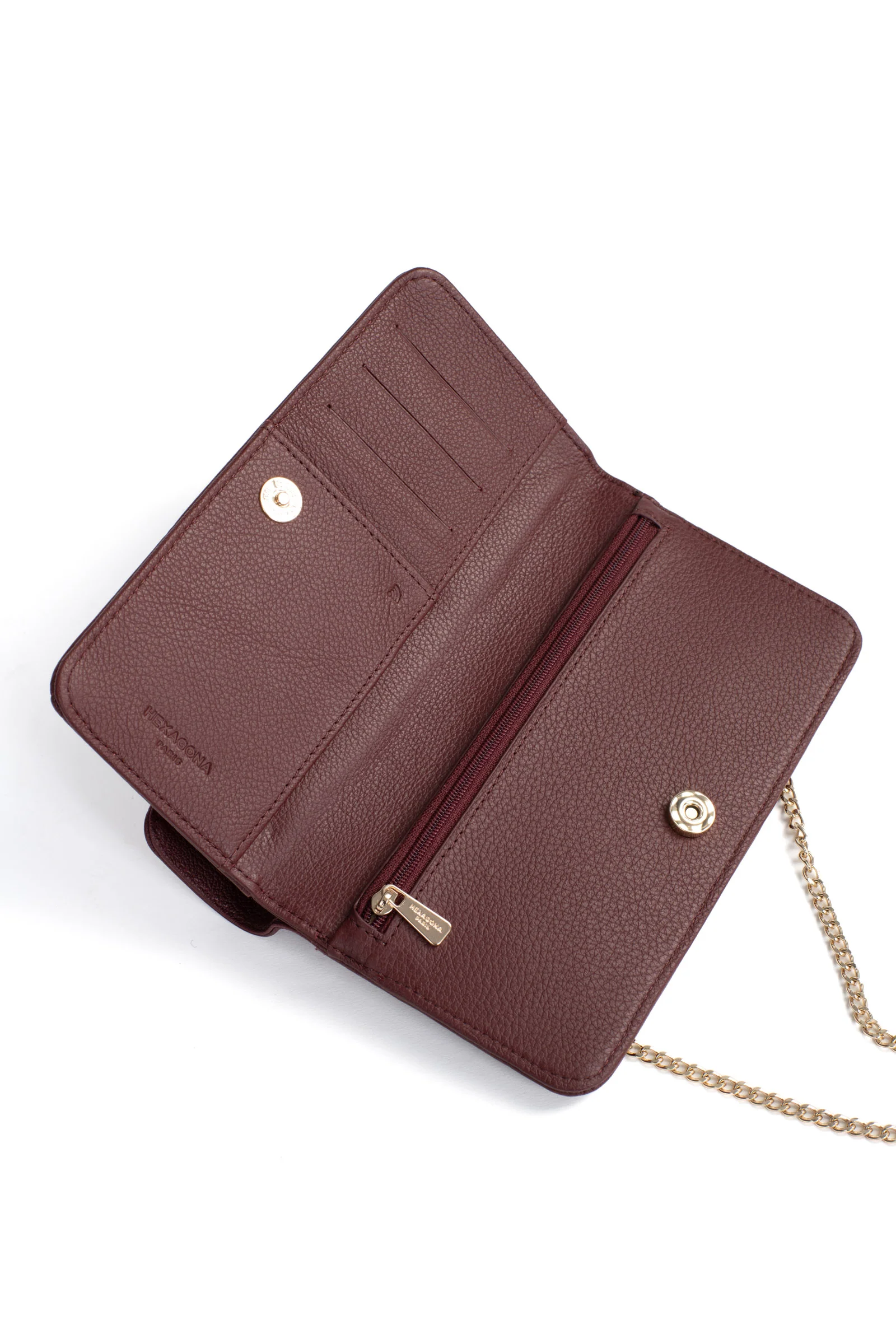 Pochette téléphone avec portefeuille - 1 volet - Stop RFID - Cuir - Image 40