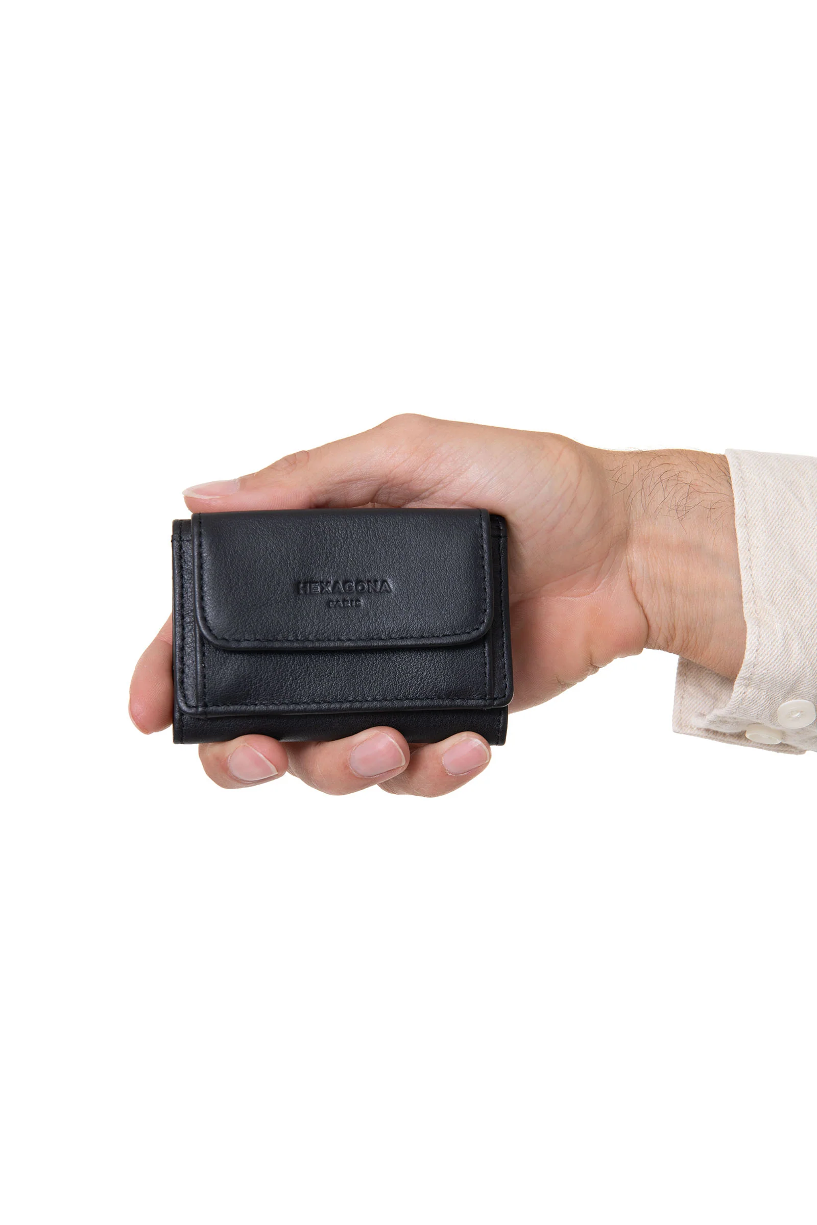 Porte-cartes - 2 volets - Stop RFID - Cuir - Image 2