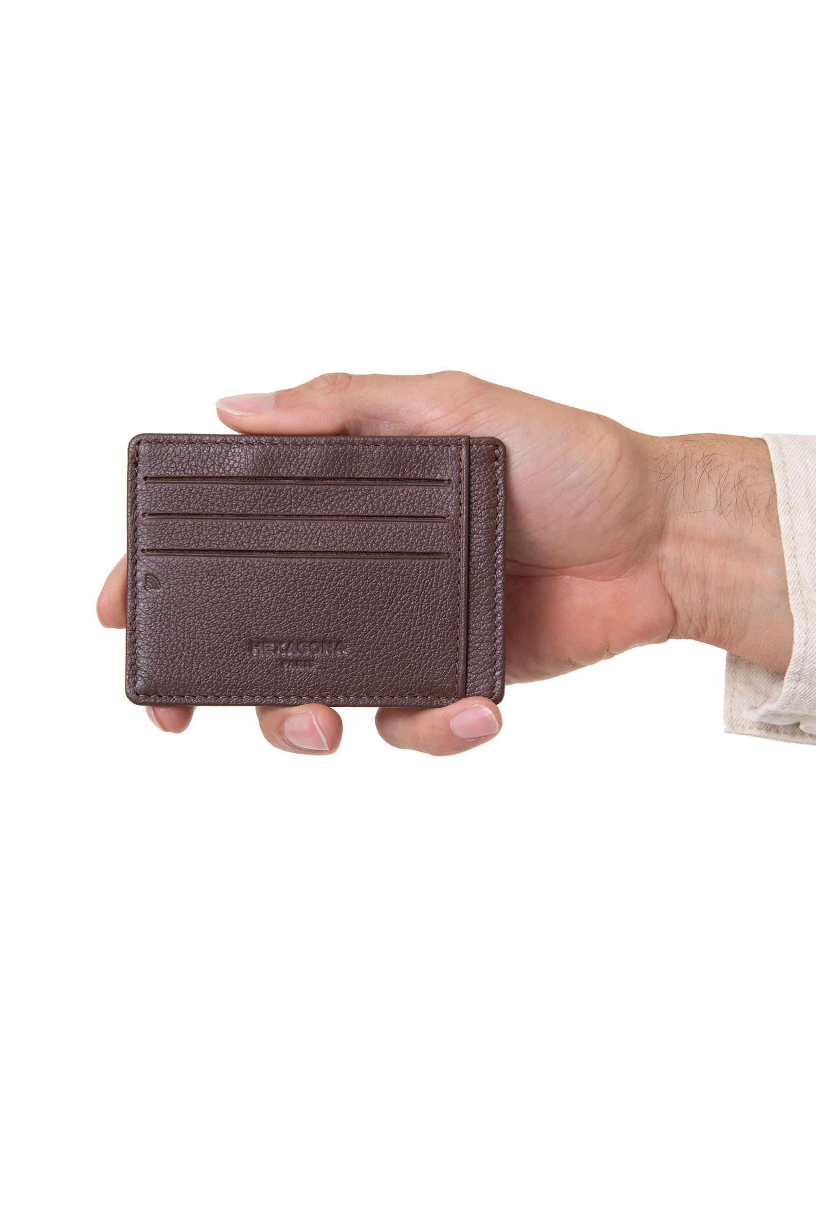 Porte-cartes - Stop RFID - Cuir - Image 2