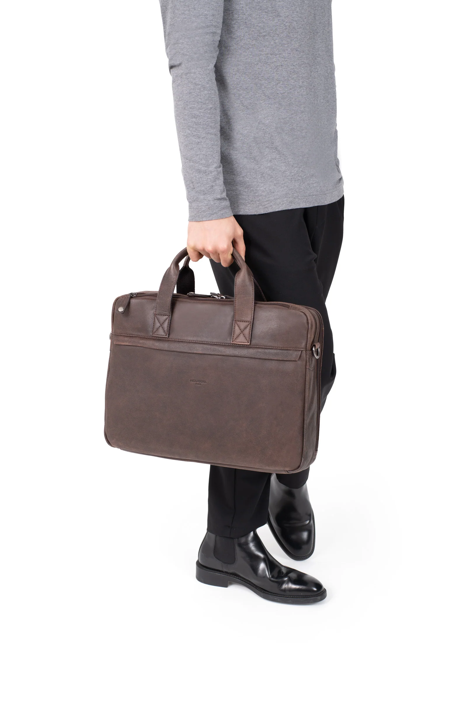 Porte-documents - 15" & A4 - Cuir - Image 2