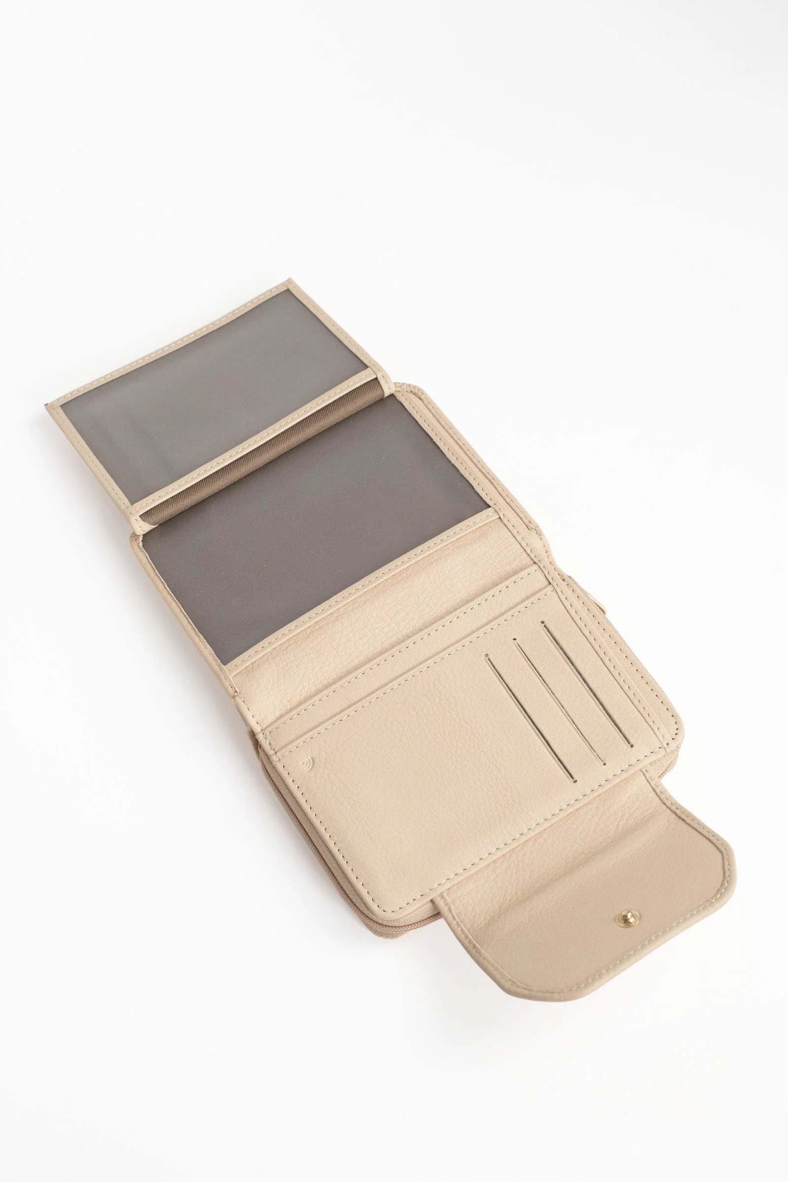 Portefeuille - 2 volets - Stop RFID - Cuir de vachette - Image 17