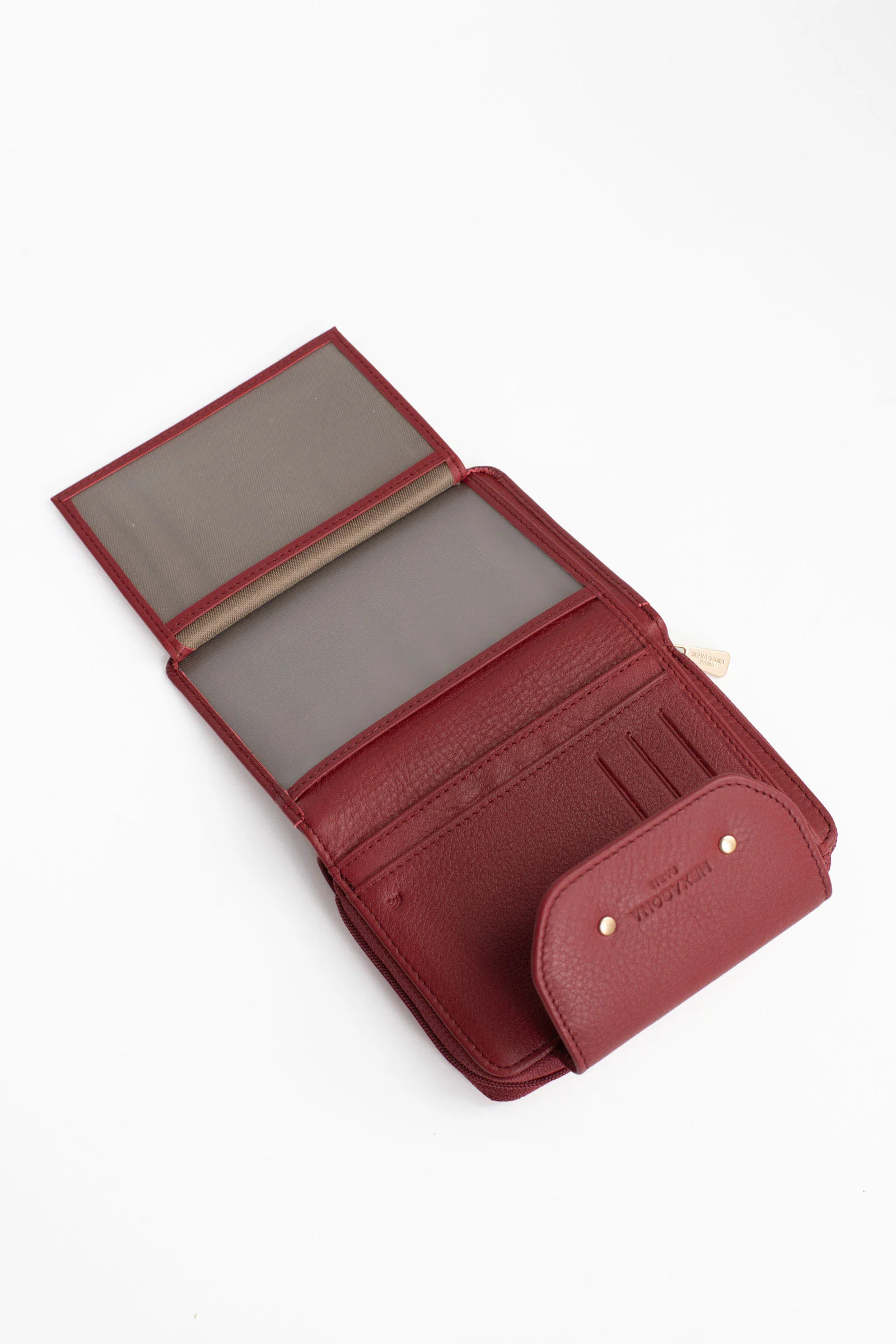 Portefeuille - 2 volets - Stop RFID - Cuir de vachette - Image 35