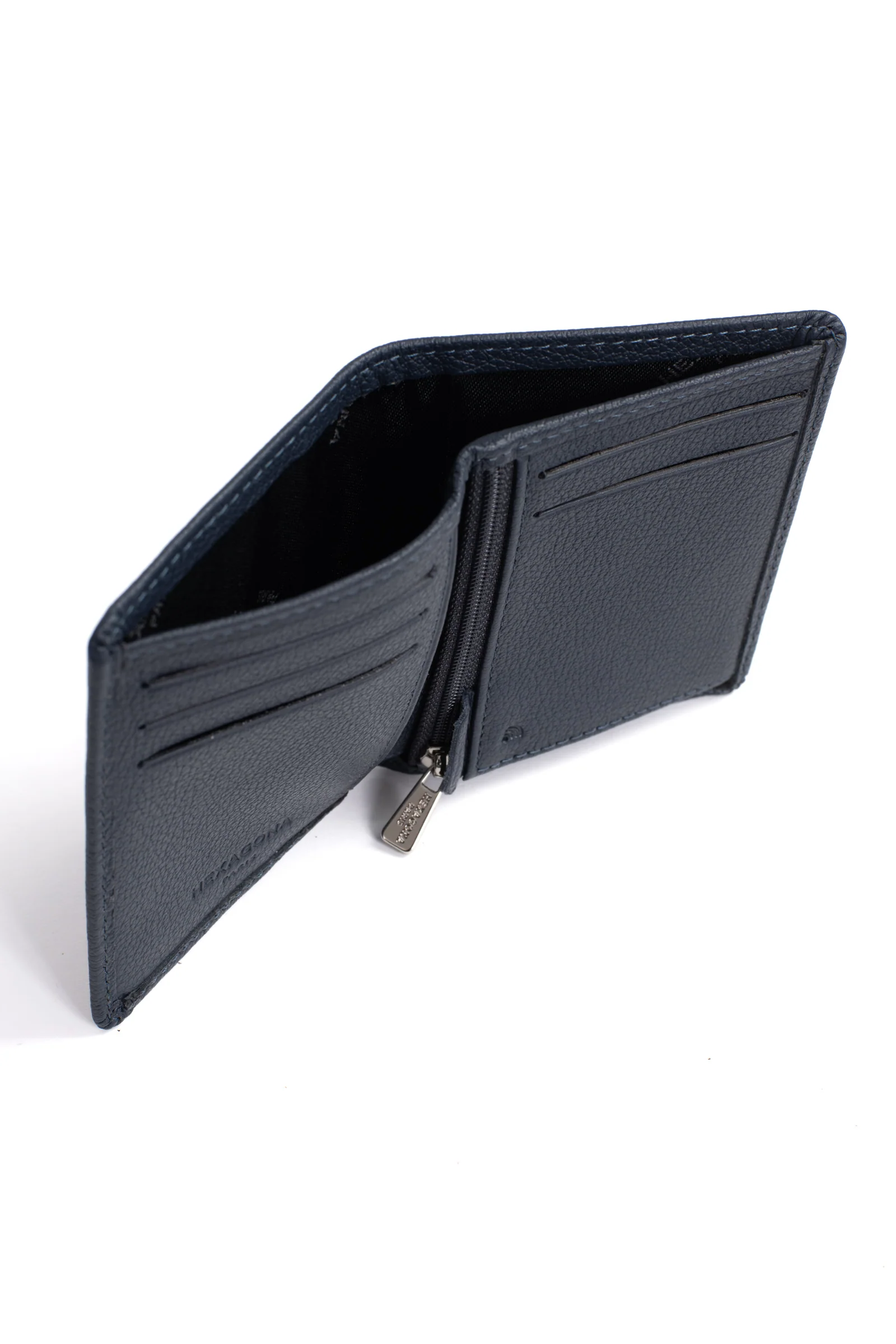 Portefeuille européen - 1 volet - Stop RFID - Cuir de vachette - Image 18