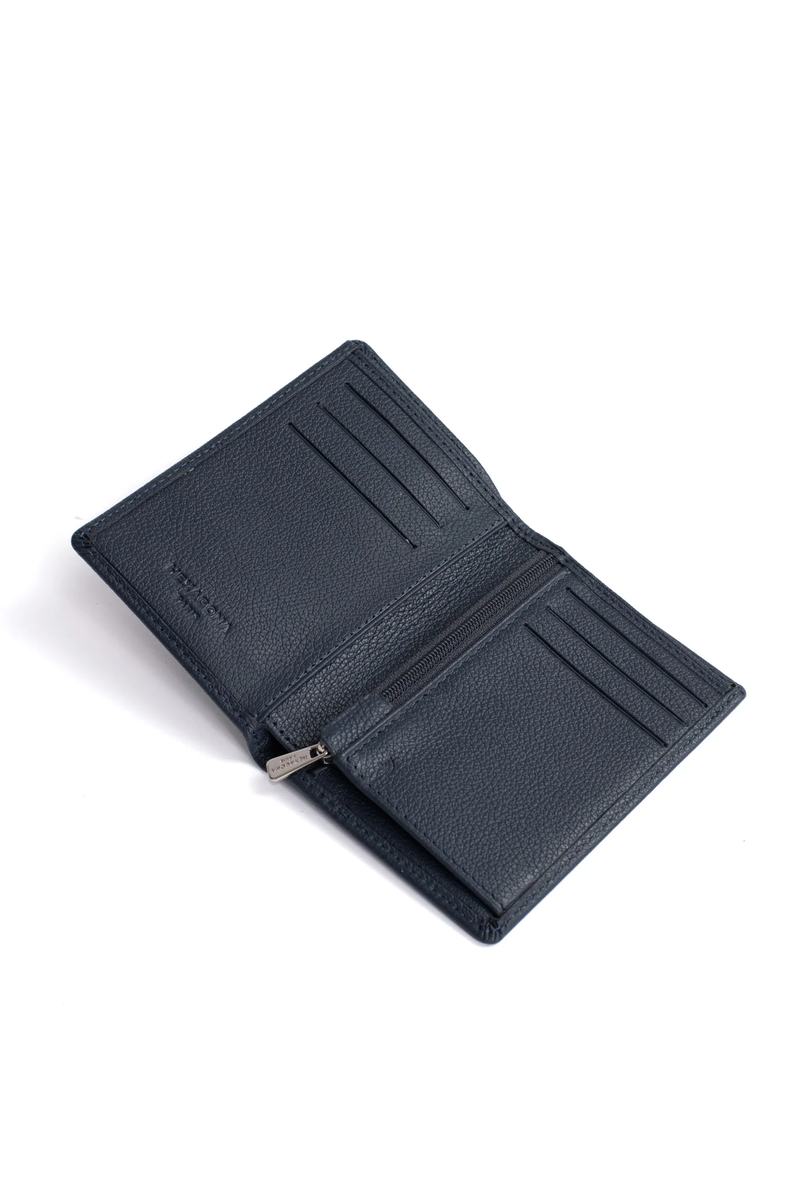 Portefeuille européen - 1 volet - Stop RFID - Cuir de vachette - Image 17