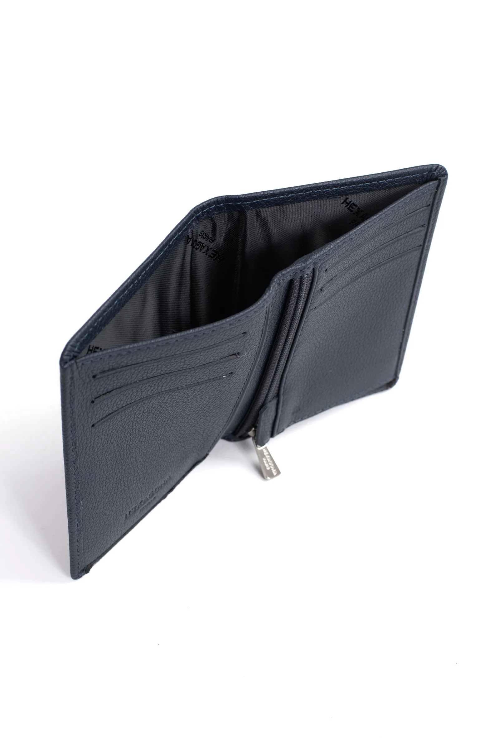 Portefeuille européen - 1 volet - Stop RFID - Cuir de vachette - Image 18