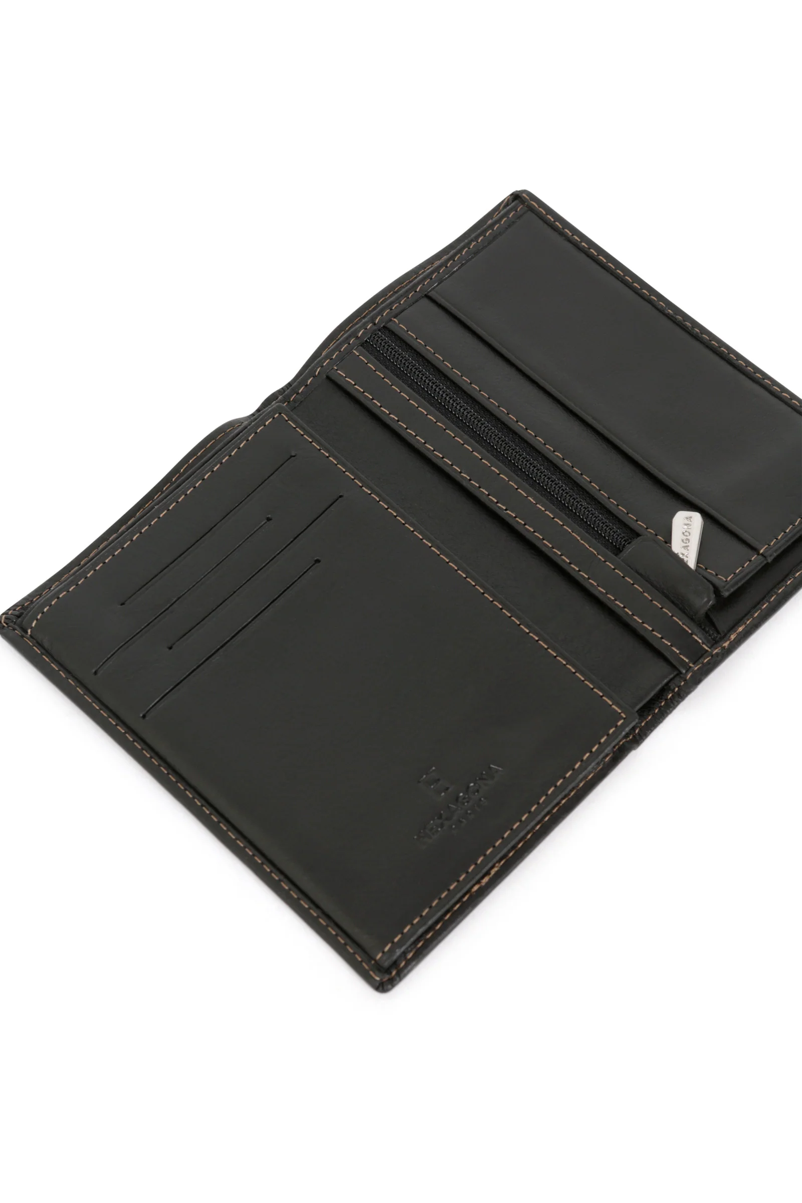 Portefeuille européen - 2 volets - Cuir - Image 11