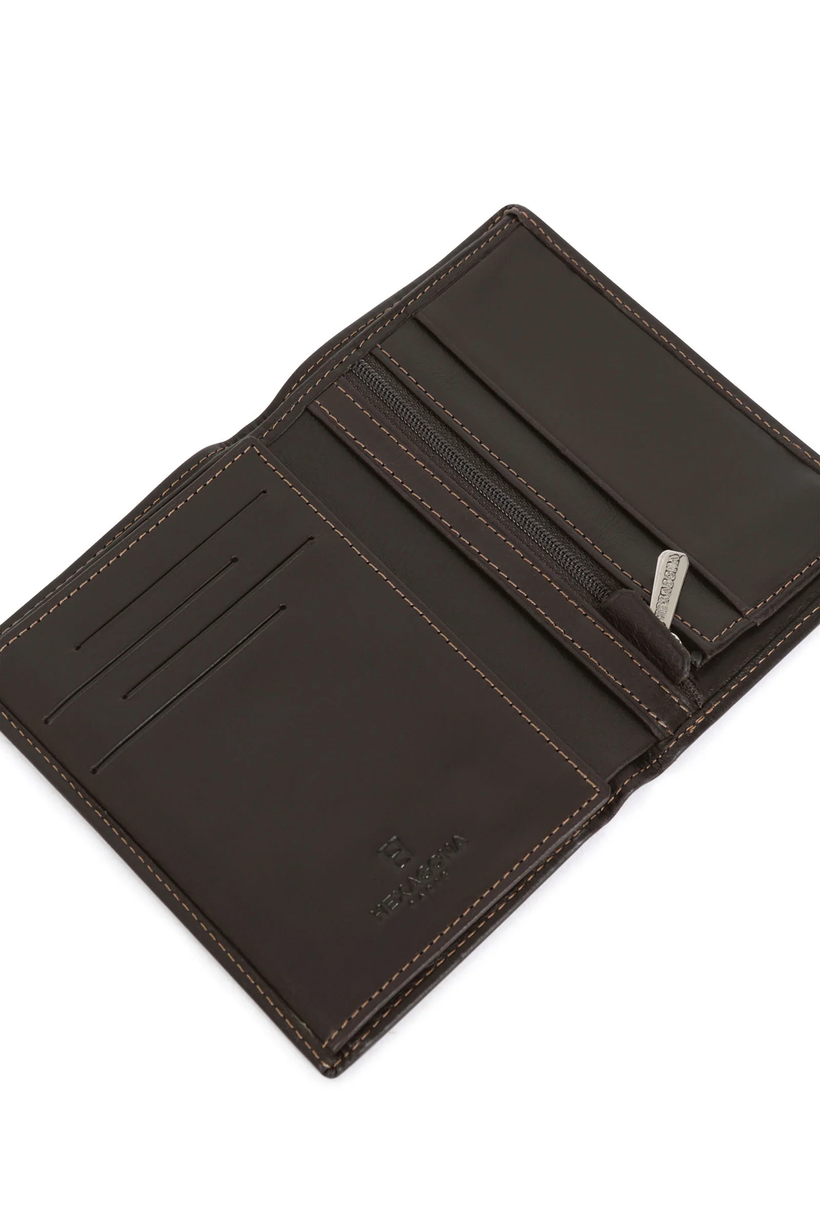 Portefeuille européen - 2 volets - Cuir - Image 4