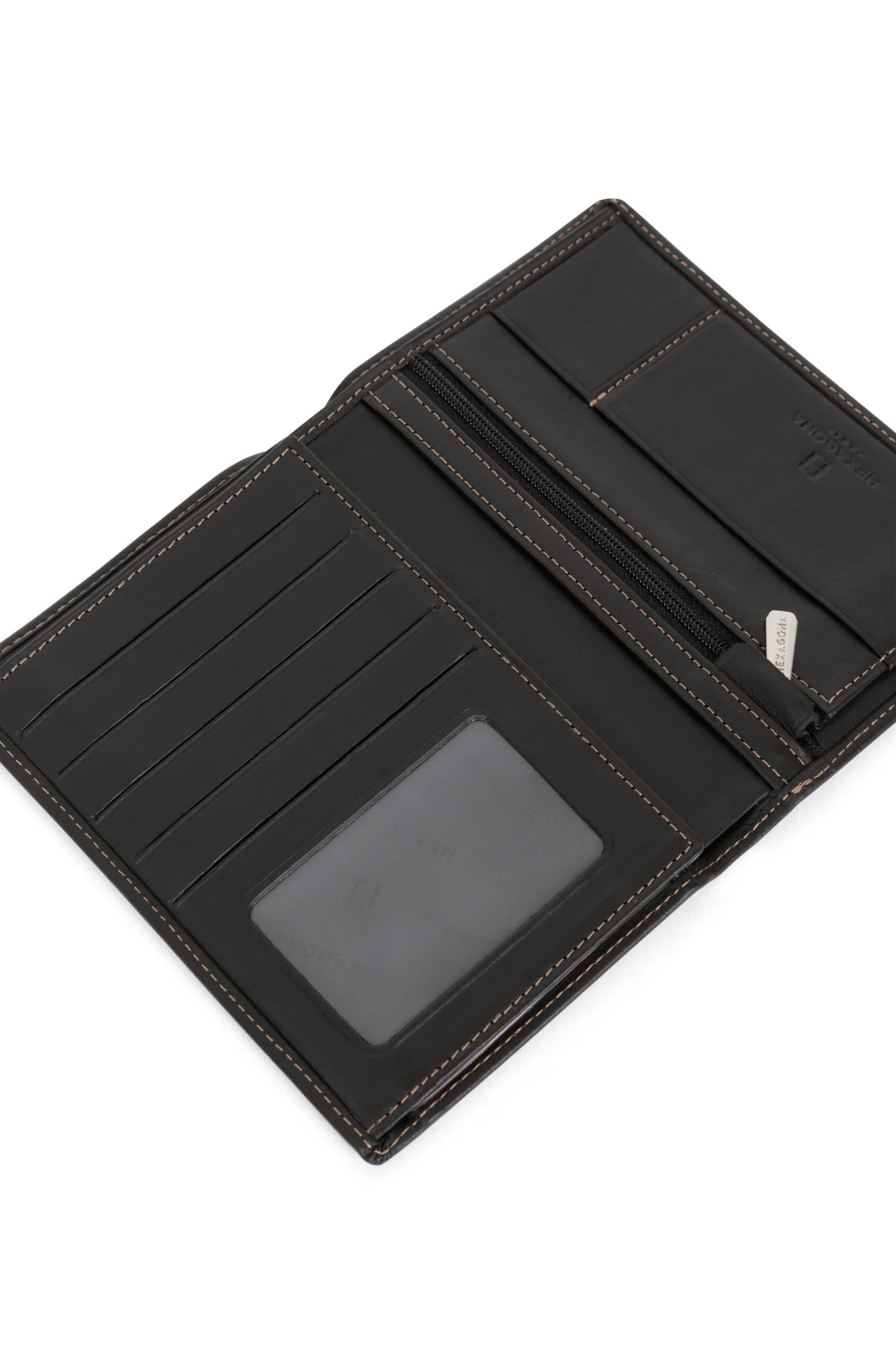 Portefeuille européen - 2 volets - Cuir - Image 11