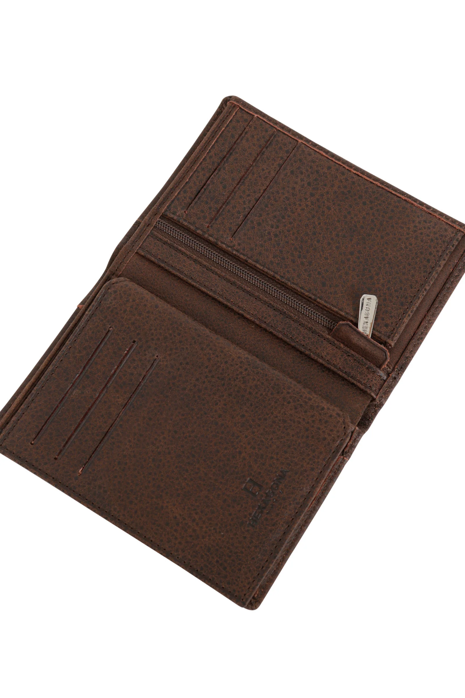 Portefeuille européen - 2 volets - Cuir - Image 10