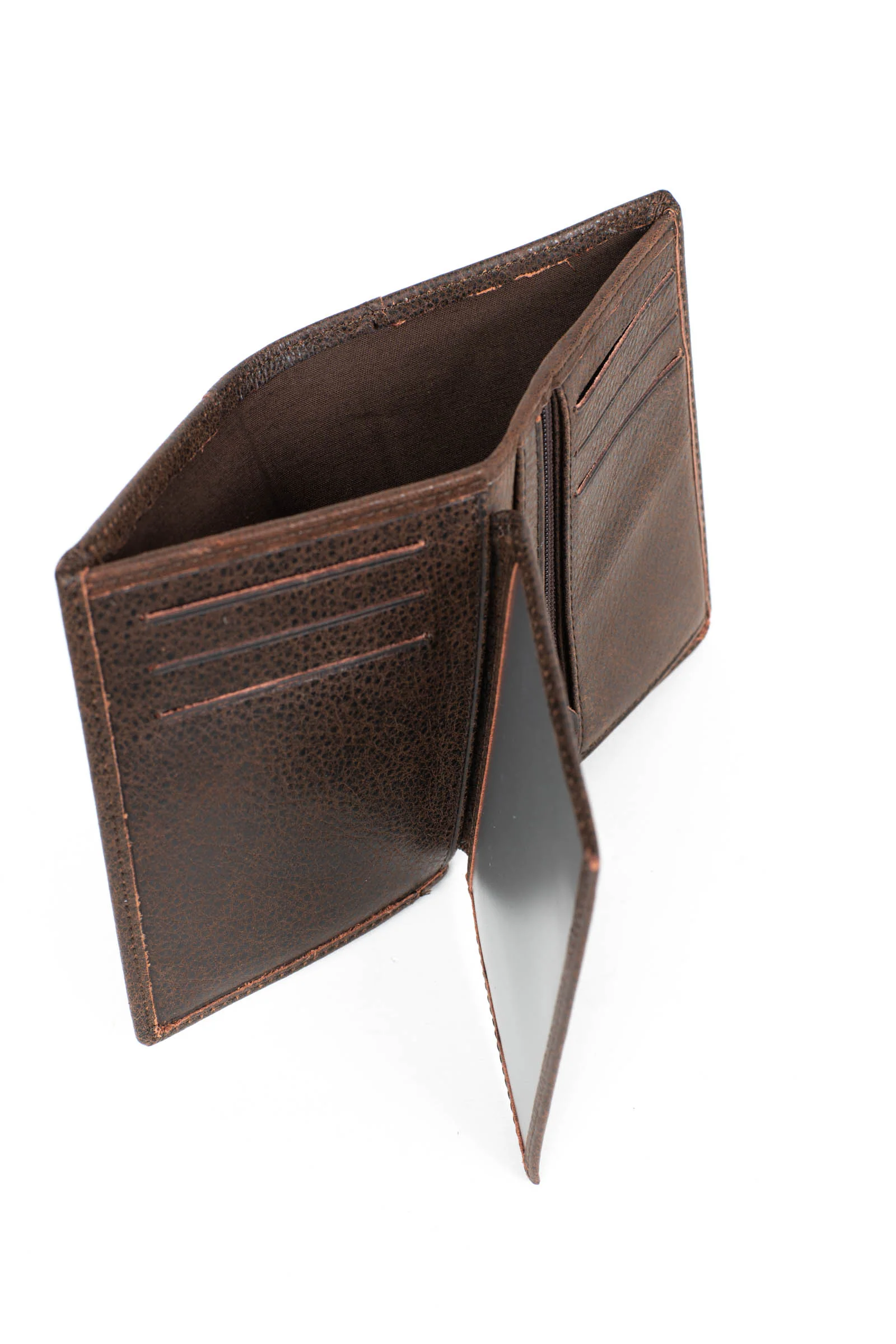 Portefeuille européen - 2 volets - Cuir - Image 12