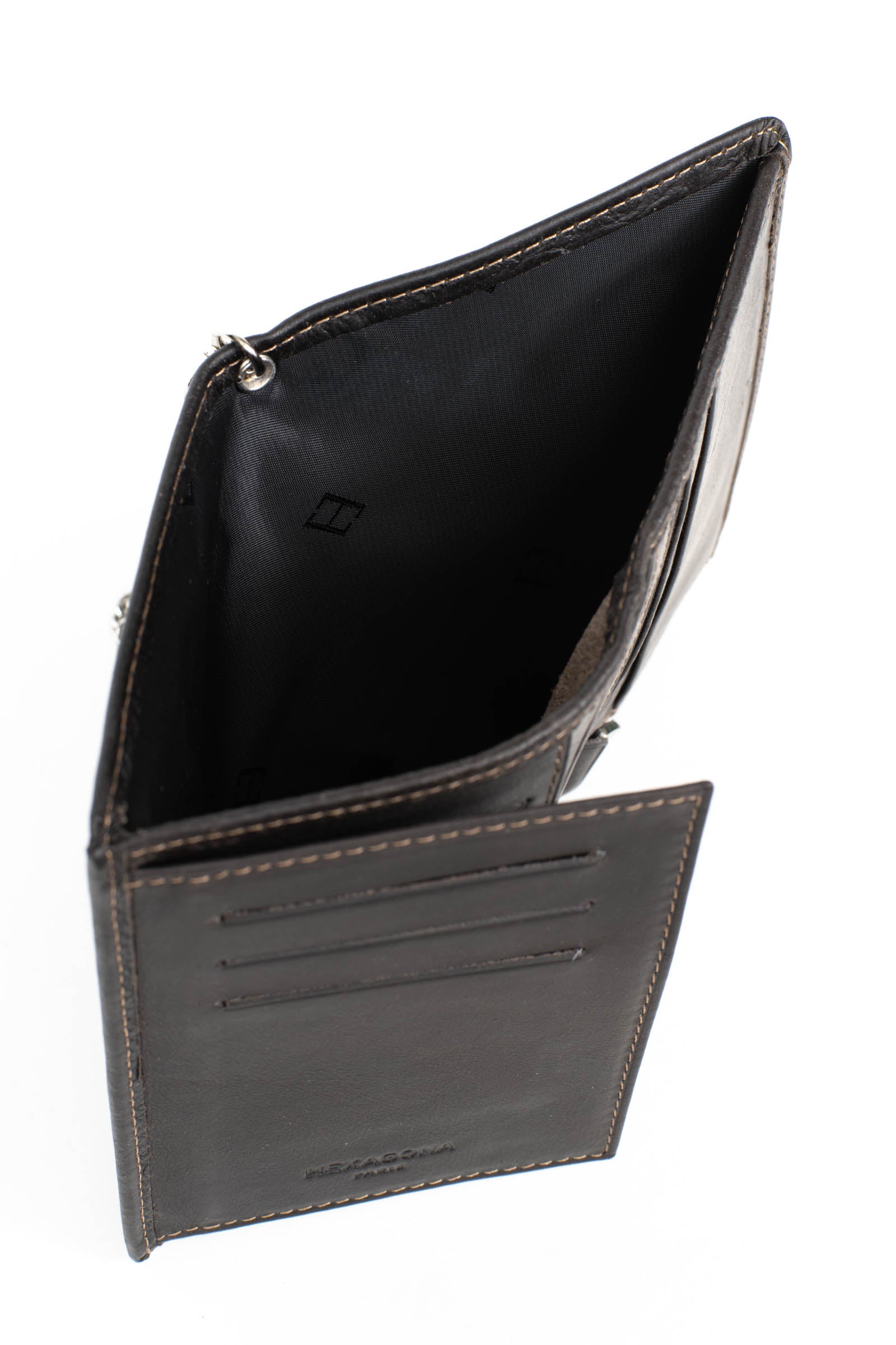 Portefeuille européen - 2 volets - Cuir - Image 6