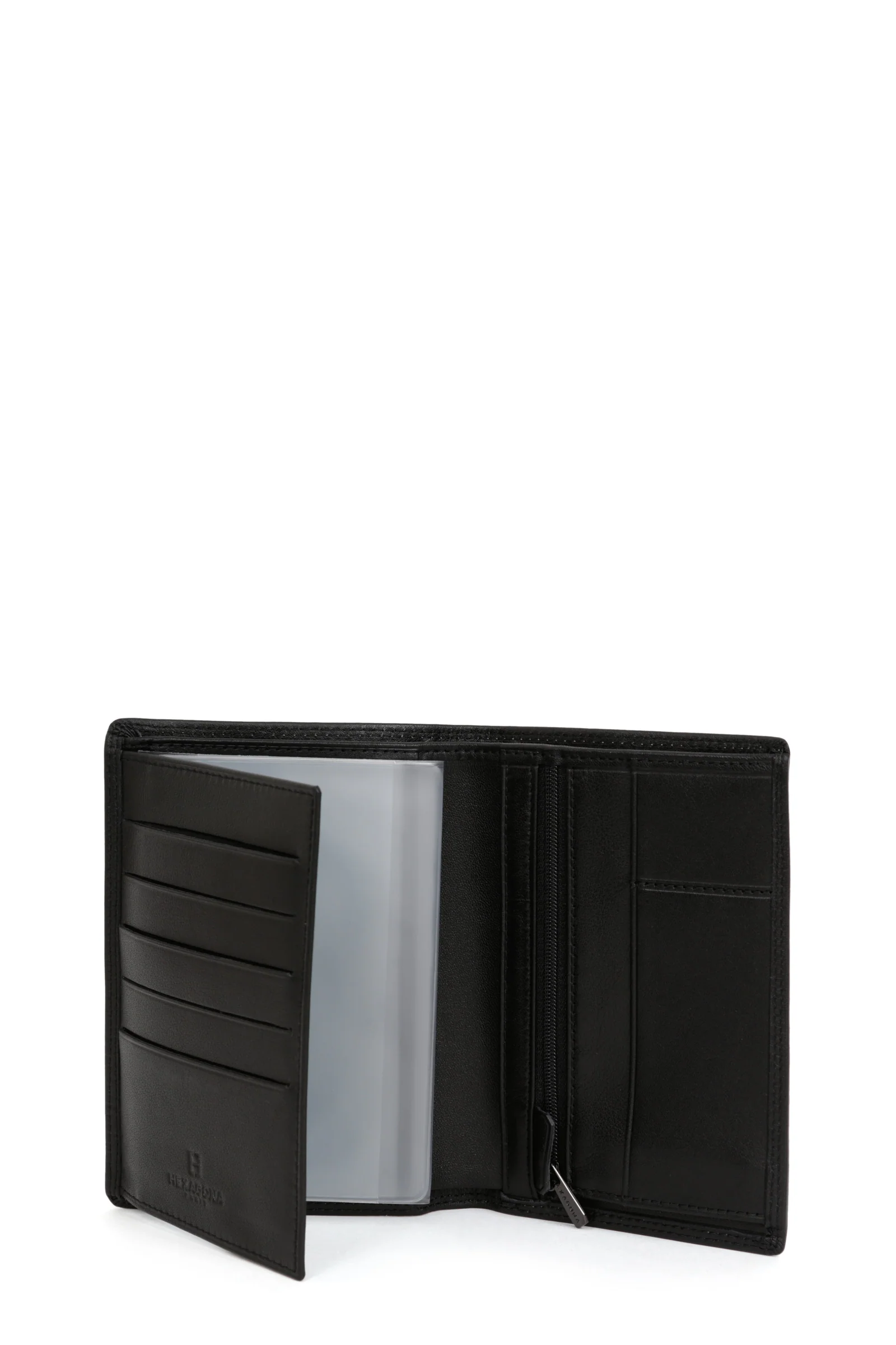 Portefeuille européen - 2 volets - Stop RFID - Cuir - Image 10