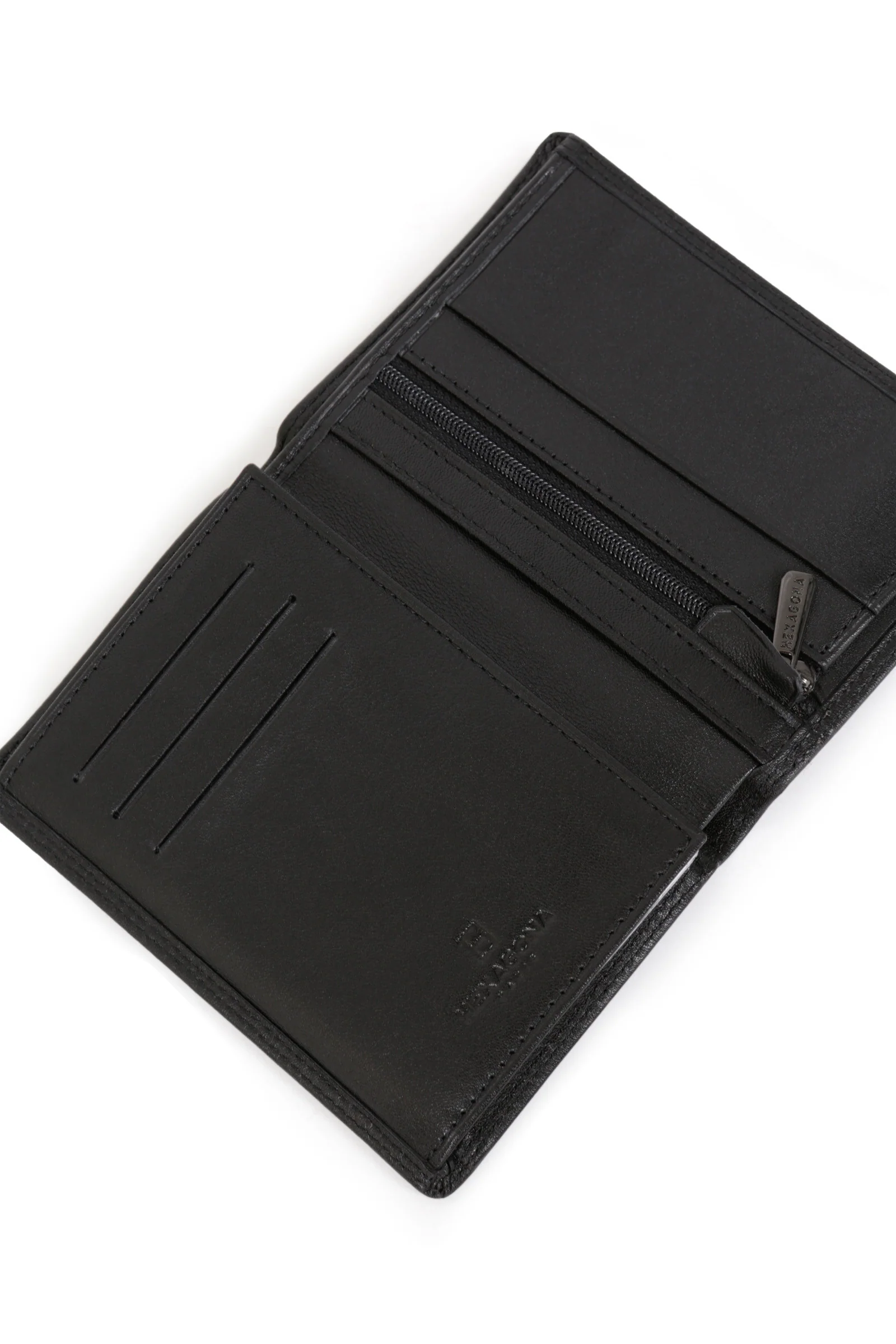Portefeuille européen - 2 volets - Stop RFID - Cuir - Image 12