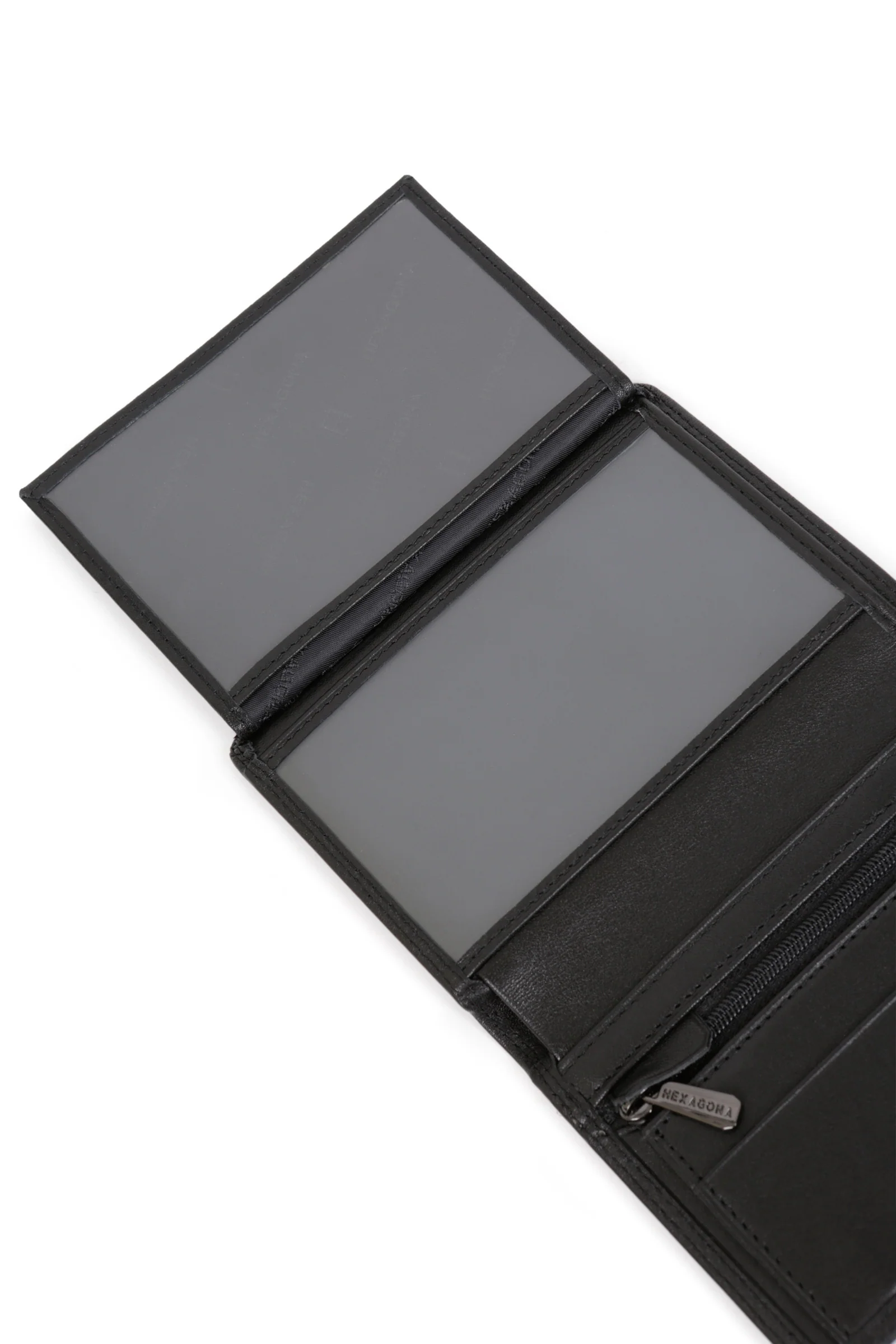 Portefeuille européen - 2 volets - Stop RFID - Cuir - Image 13