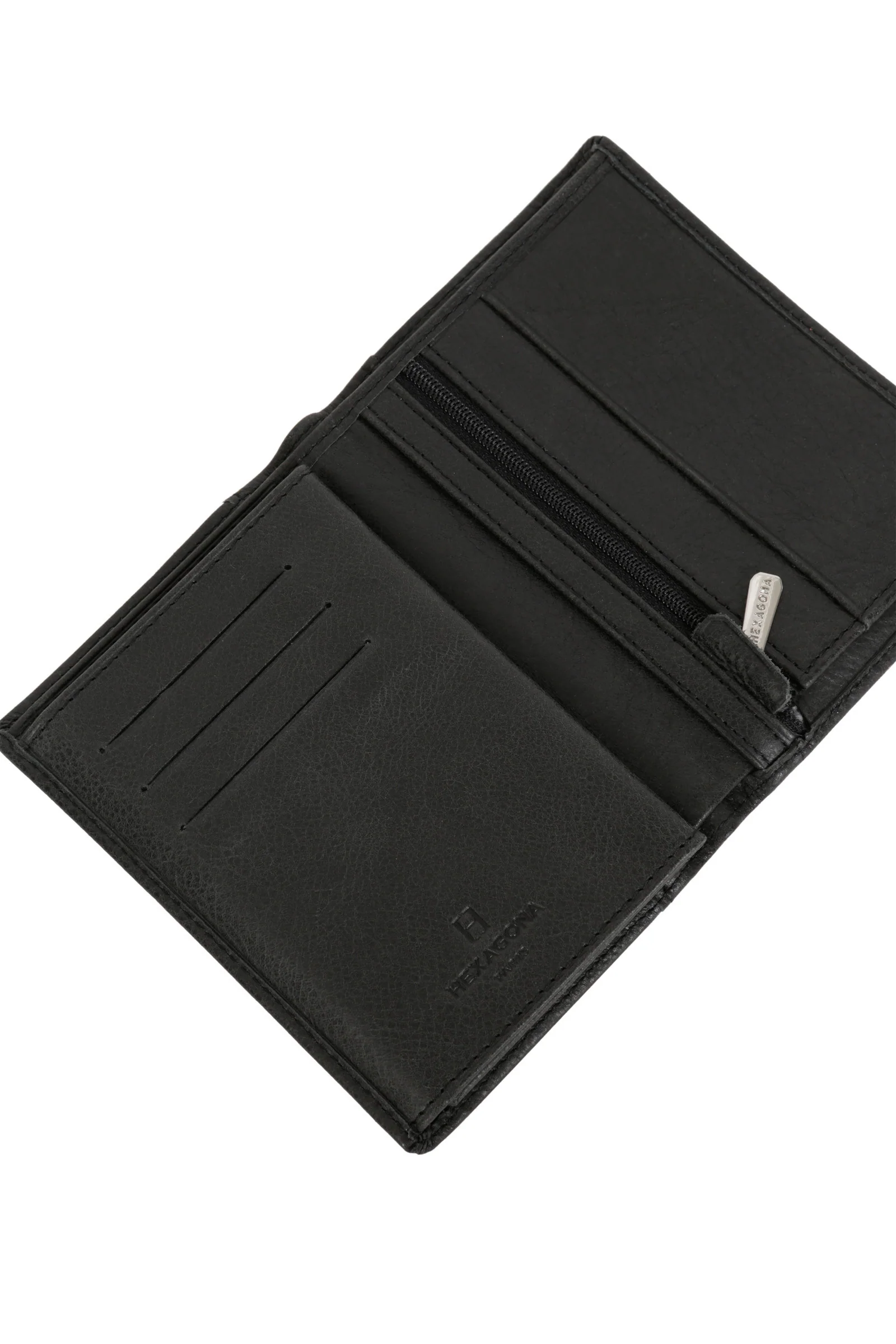 Portefeuille européen - 3 volets - Cuir - Image 4