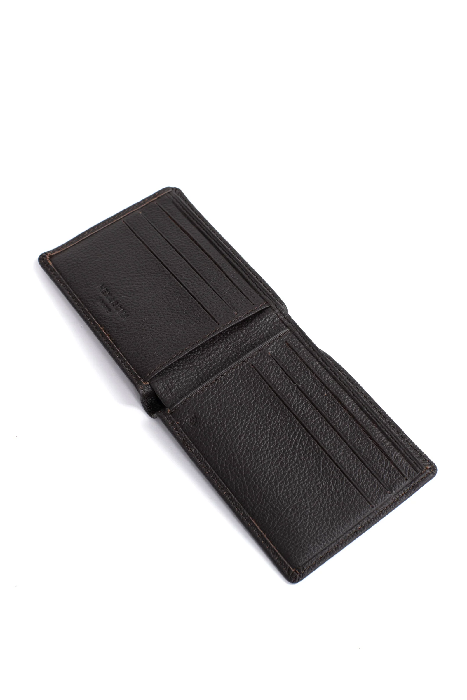 Portefeuille italien - 1 volet - Stop RFID - Cuir de vachette - Image 11