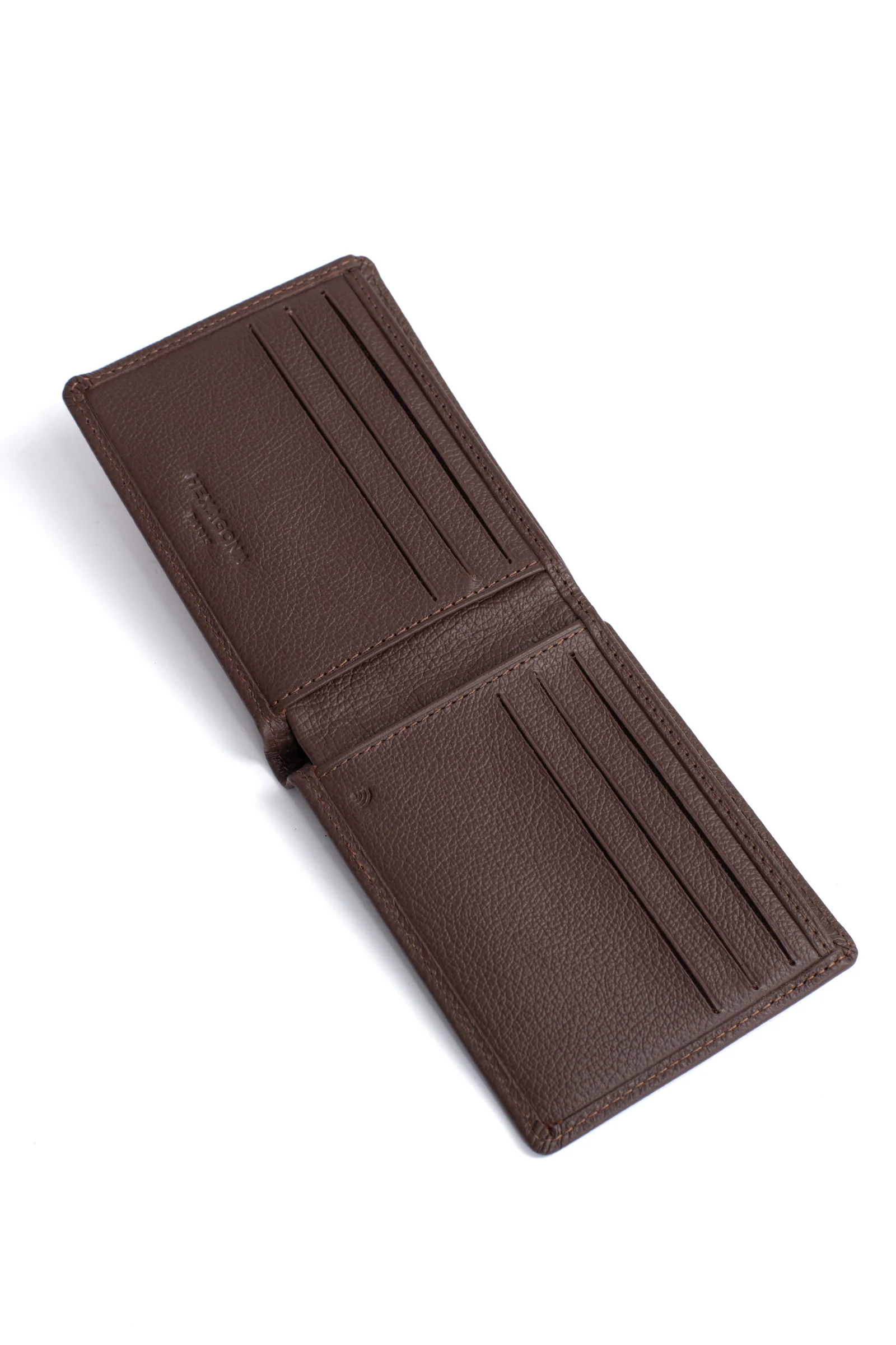Portefeuille italien - 1 volet - Stop RFID - Cuir de vachette - Image 23