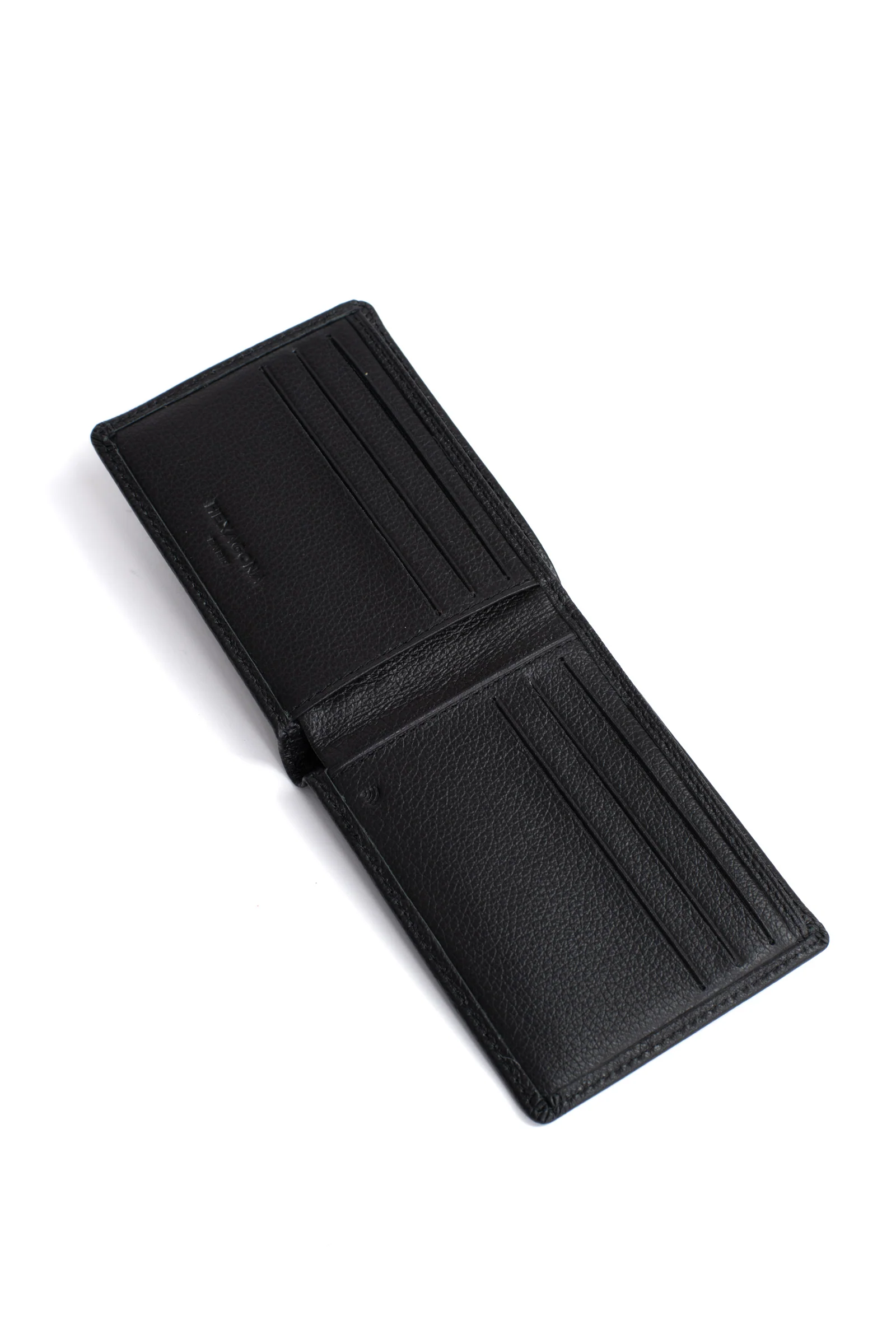 Portefeuille italien - 1 volet - Stop RFID - Cuir de vachette - Image 5
