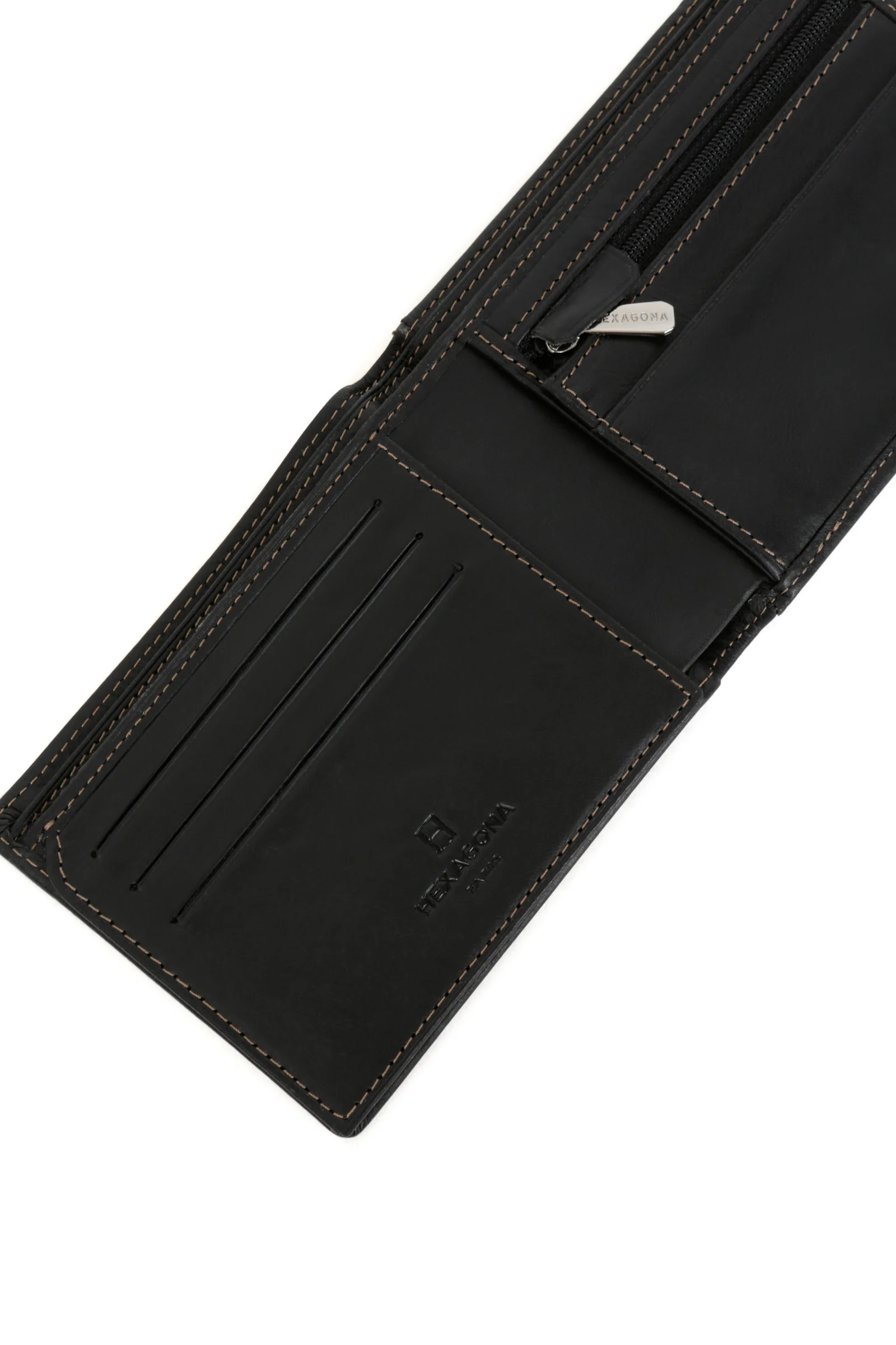 Portefeuille italien - 2 volets - Cuir - Image 10