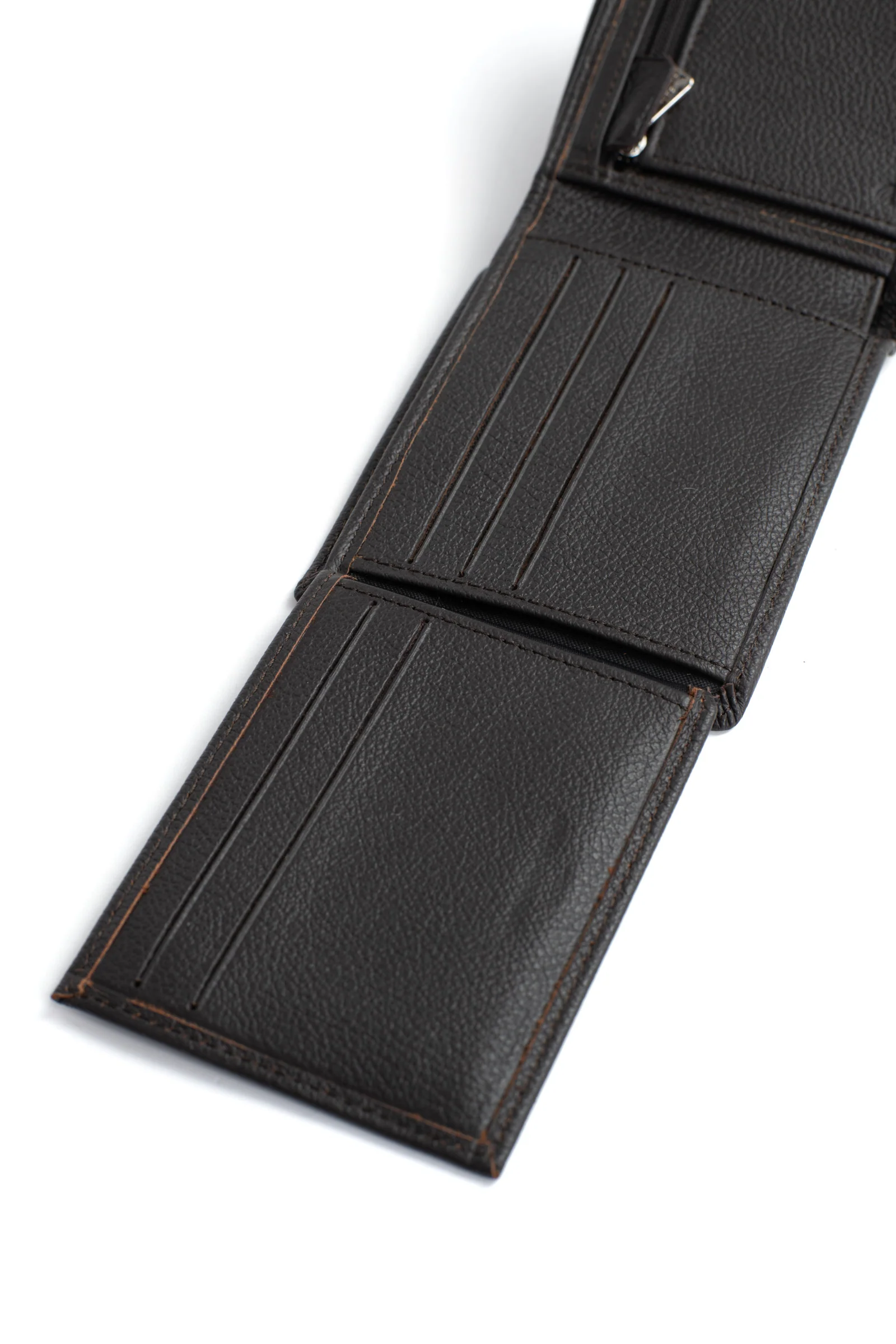 Portefeuille italien - 2 volets - Stop RFID - Cuir de vachette - Image 11