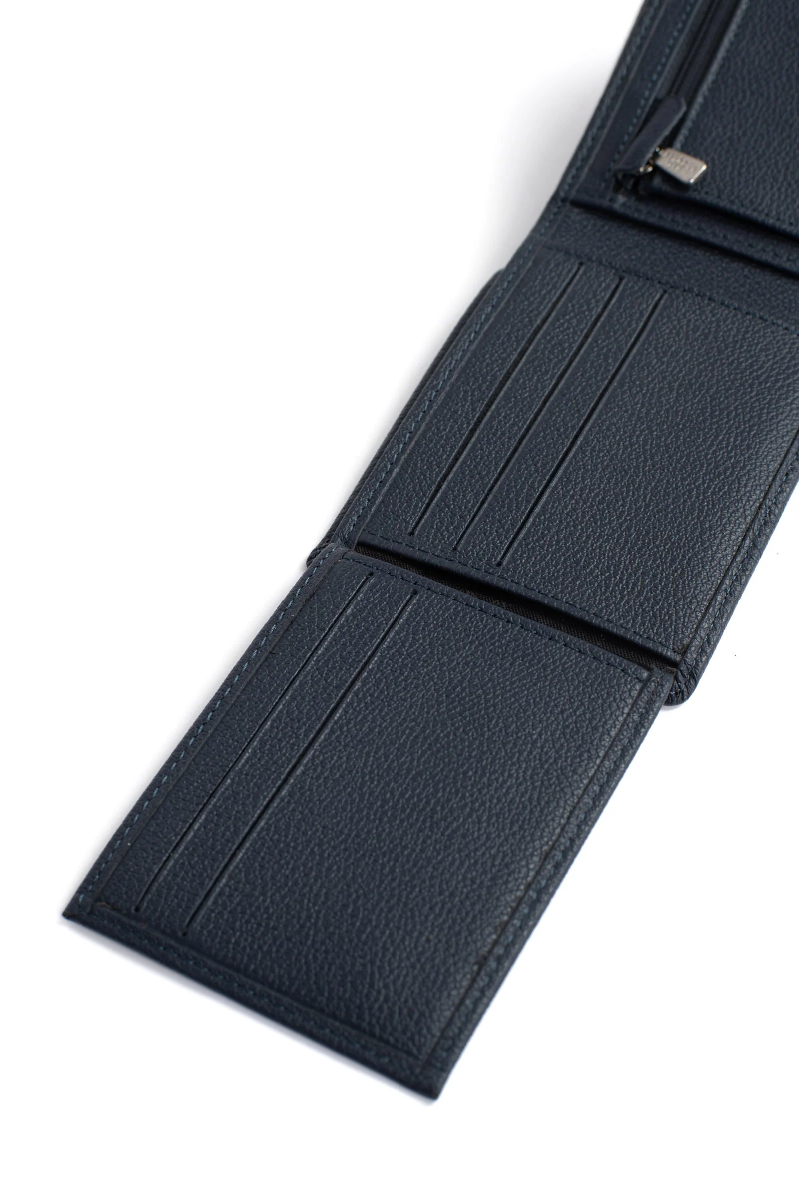 Portefeuille italien - 2 volets - Stop RFID - Cuir de vachette - Image 17