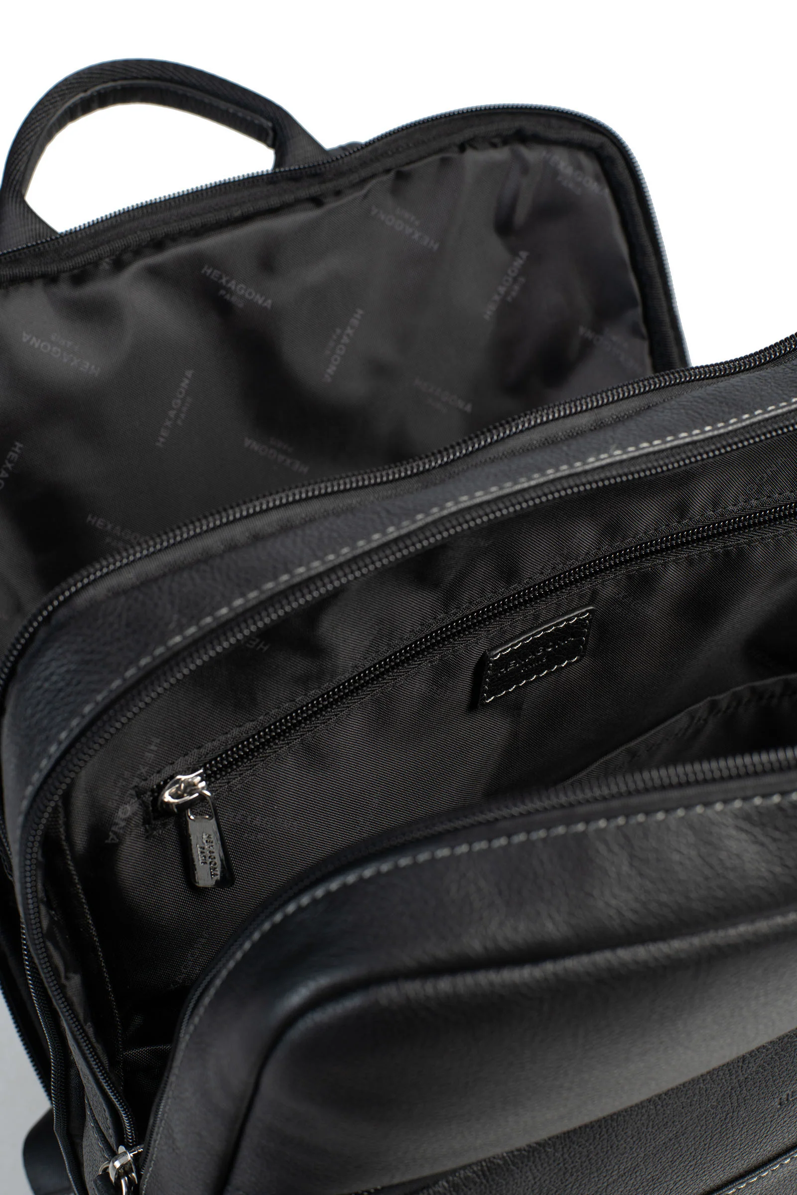 Sac à dos - 15" & Tablette & A4 - Cuir - Image 12