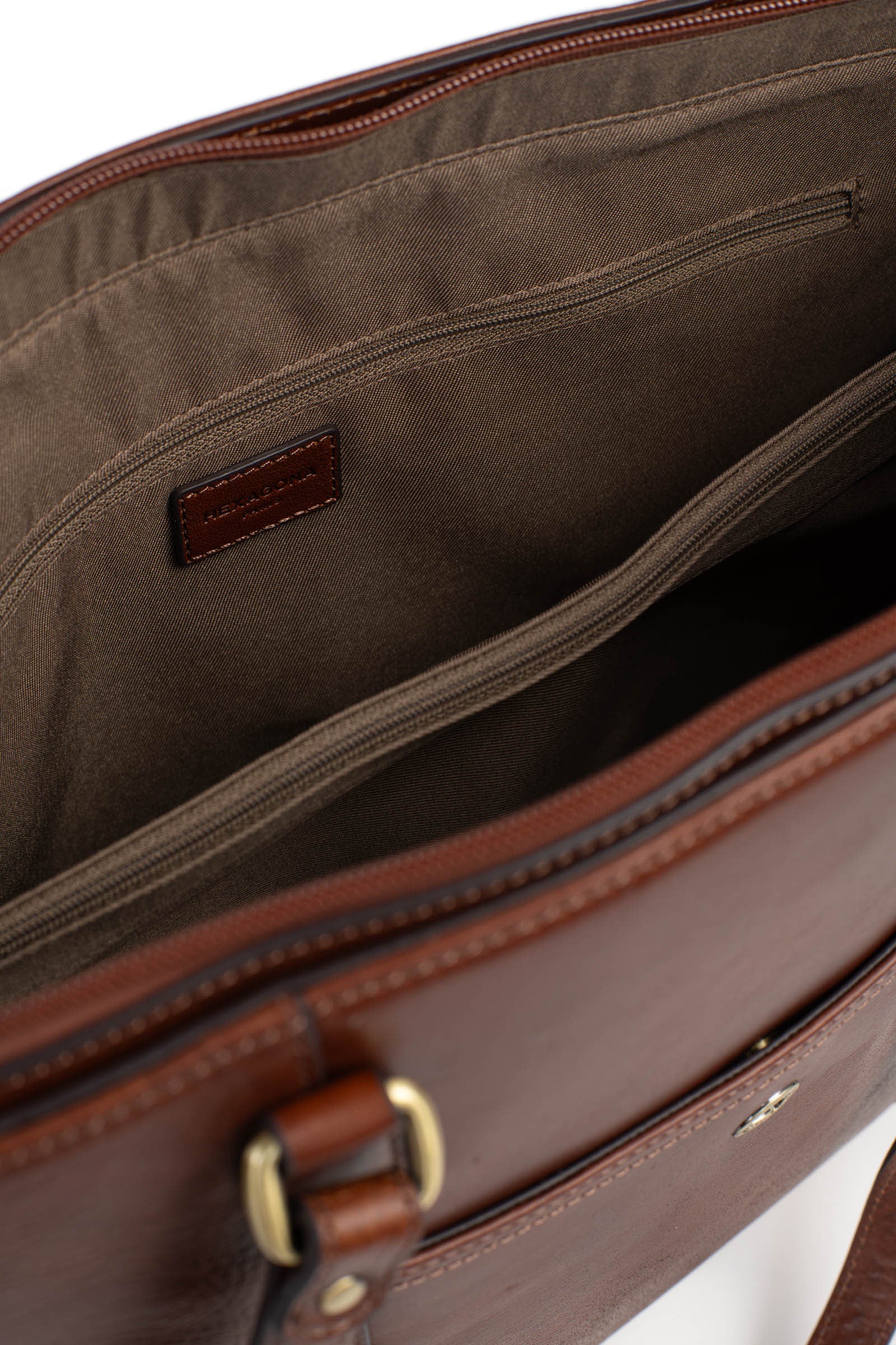 Sac cabas porté épaule - A4 - Cuir - Image 10