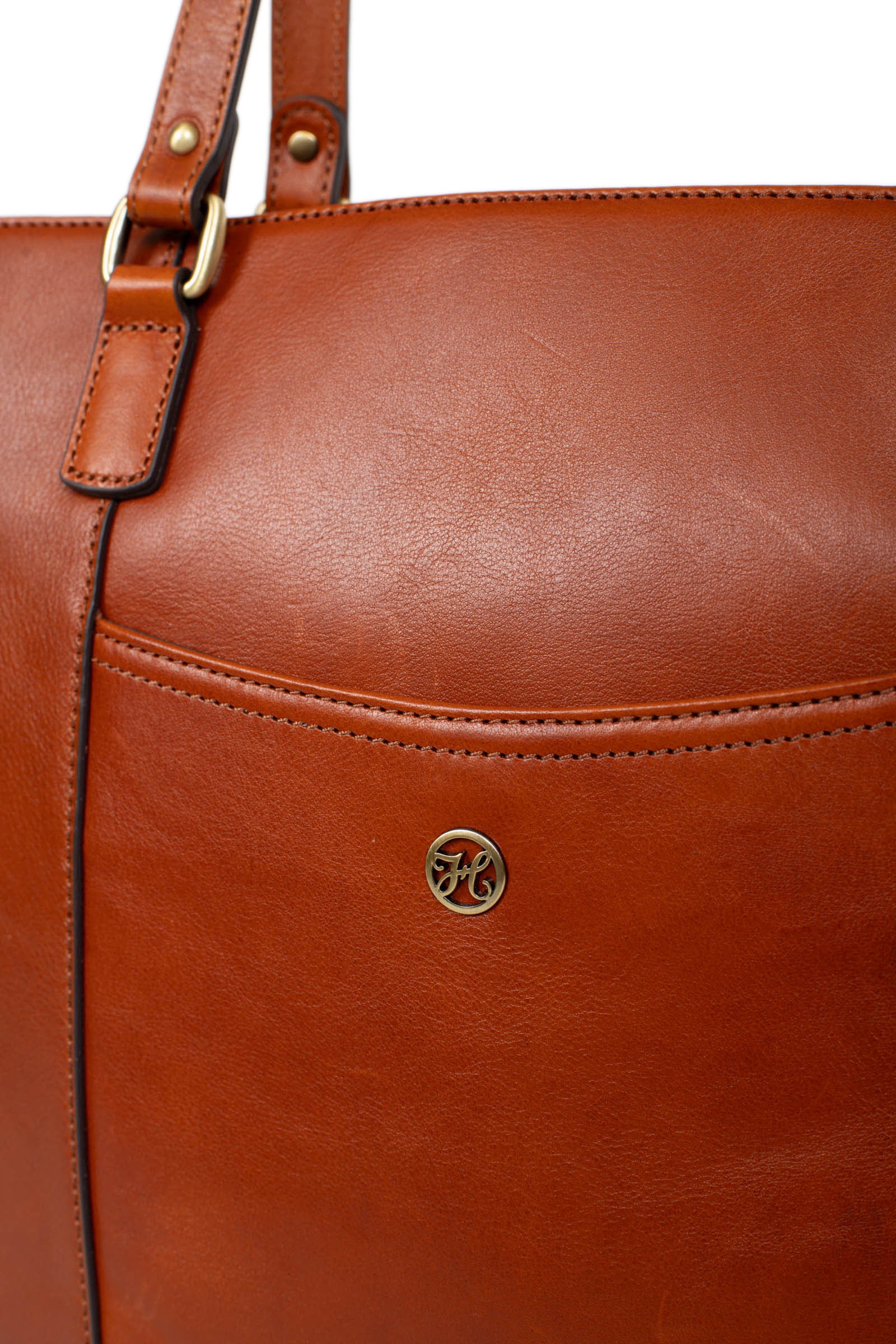 Sac cabas porté épaule - A4 - Cuir - Image 14