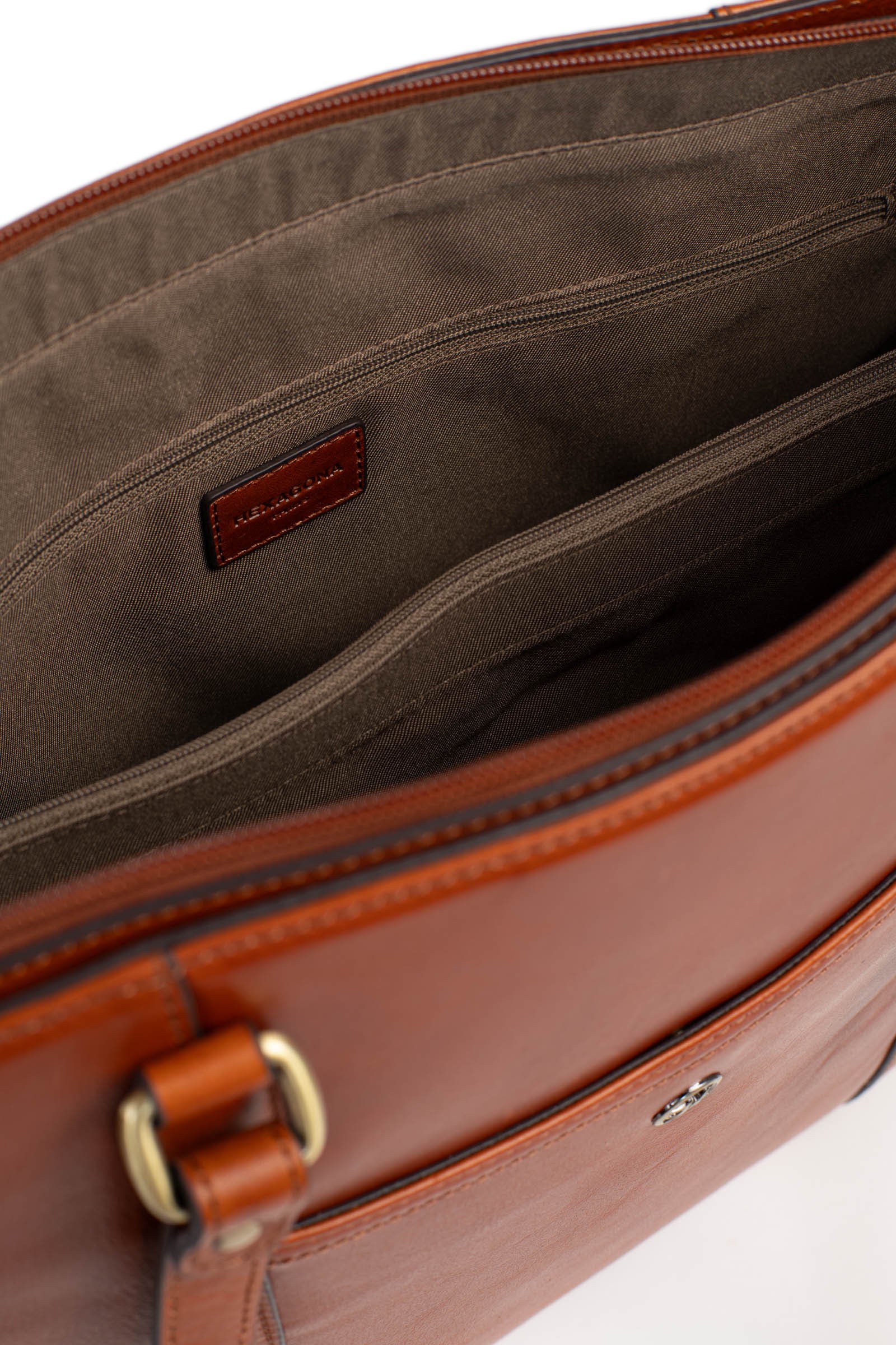 Sac cabas porté épaule - A4 - Cuir - Image 15
