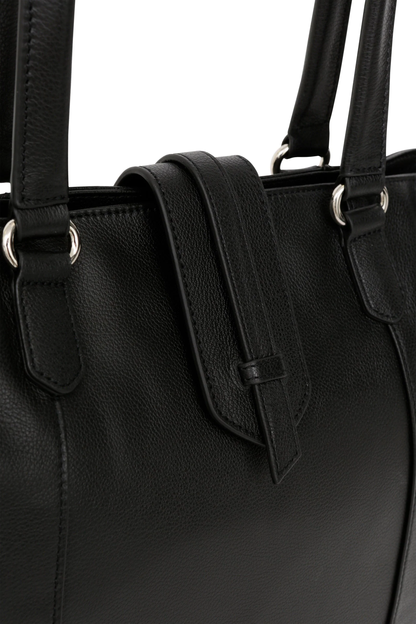 Sac cabas porté épaule - A4 - Cuir - Image 4