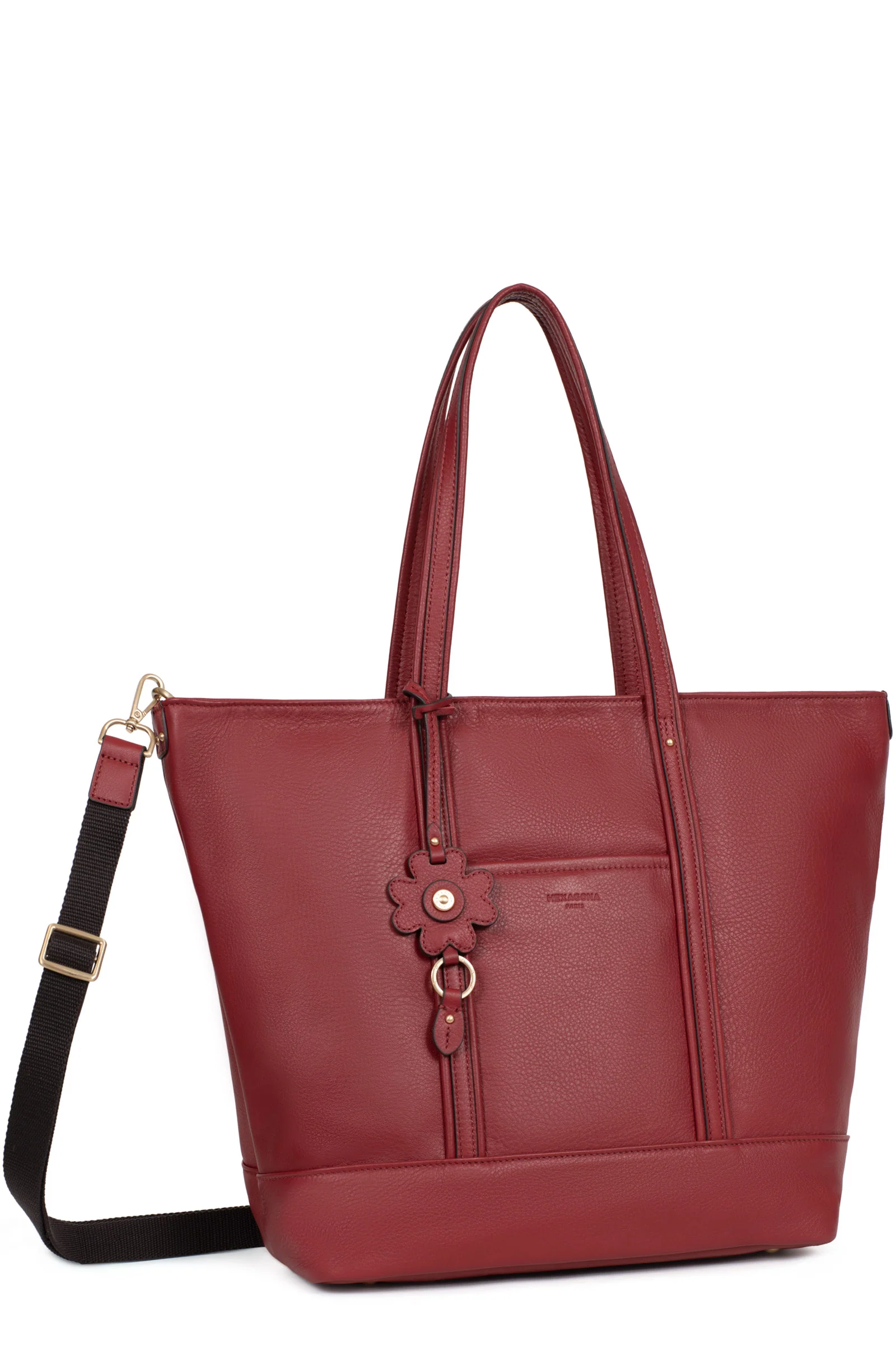 Sac cabas porté épaule - A4 - Cuir de vachette - Image 16