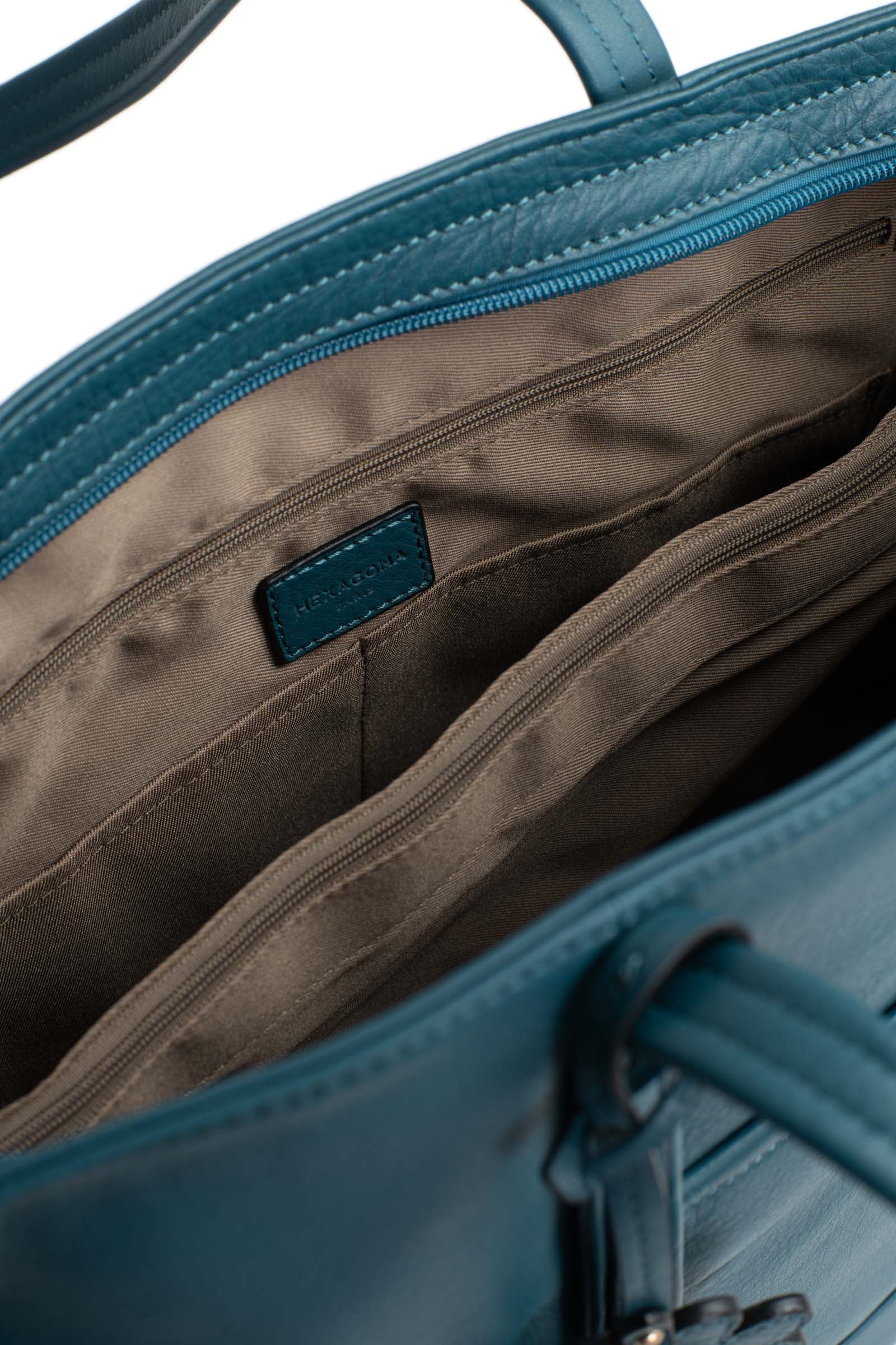 Sac cabas porté épaule - A4 - Cuir de vachette - Image 36